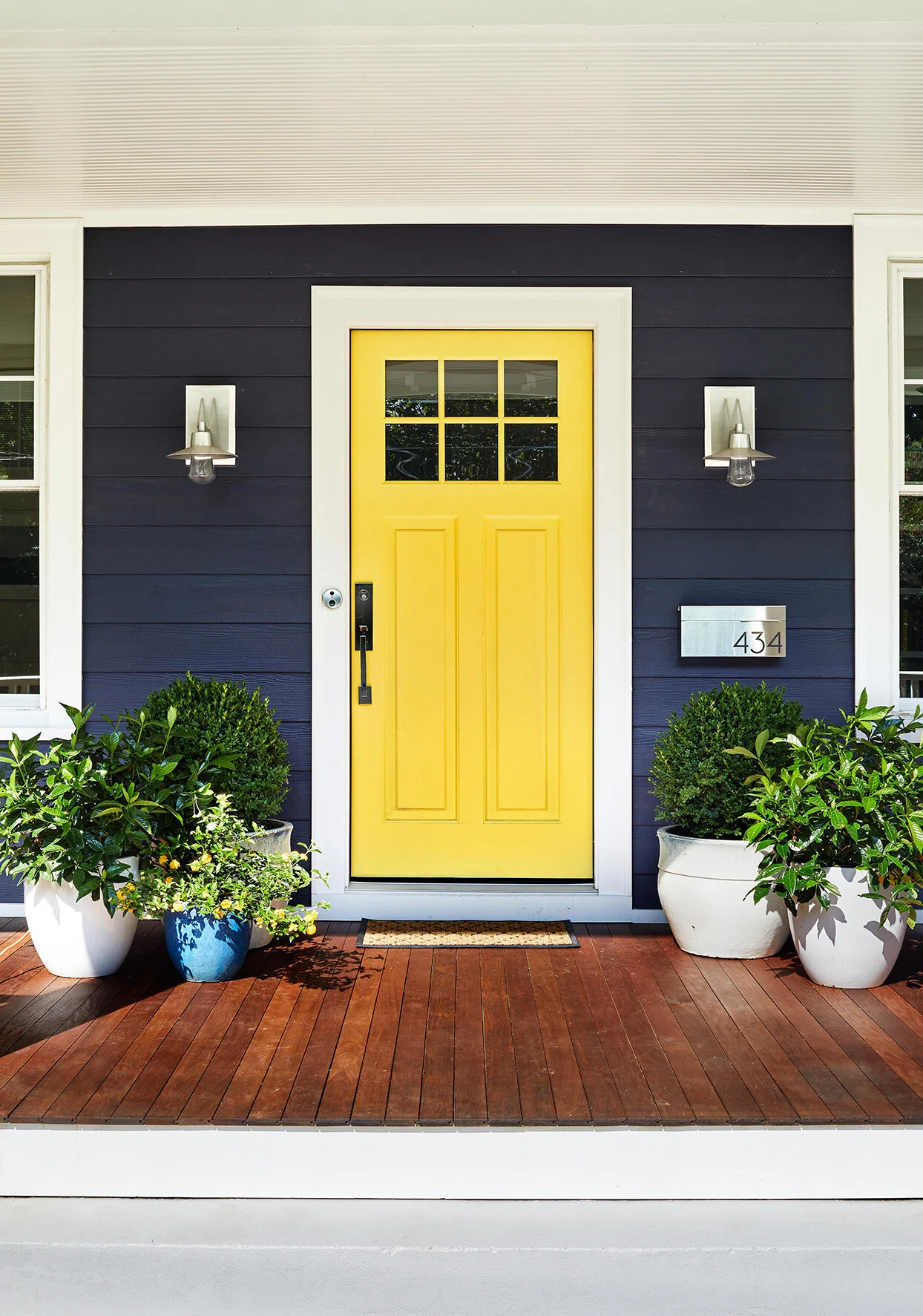 Front Door Painting Yellow
