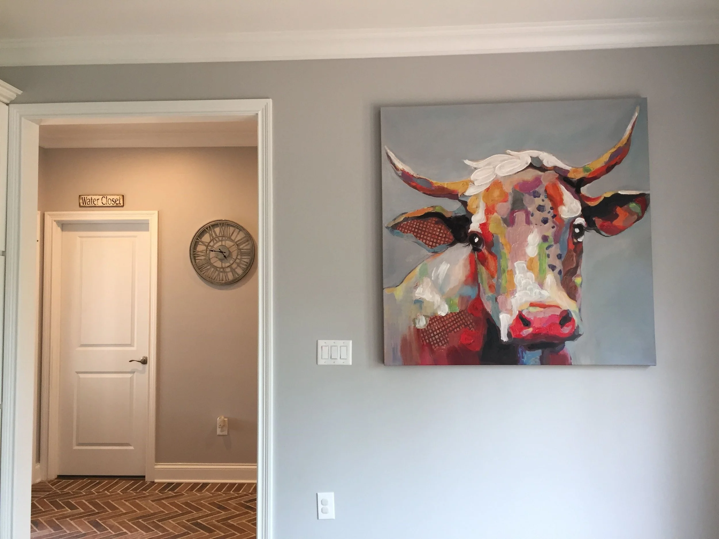 Choosing paint based on light