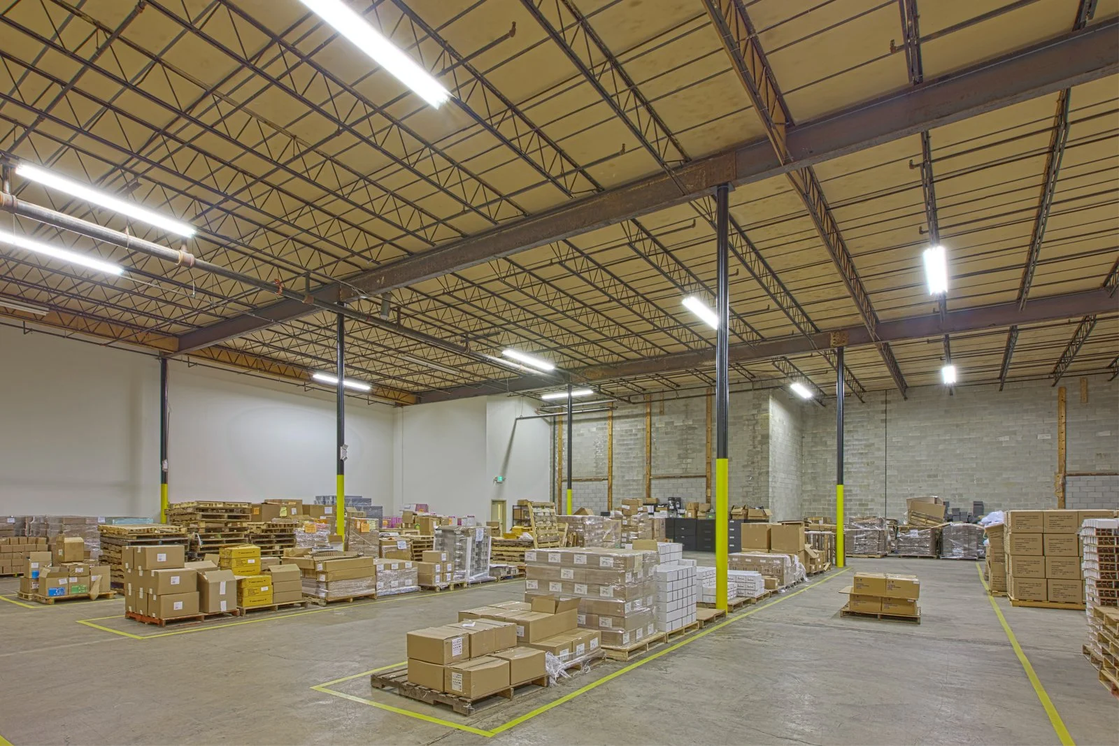 Painting Warehouse spaces
