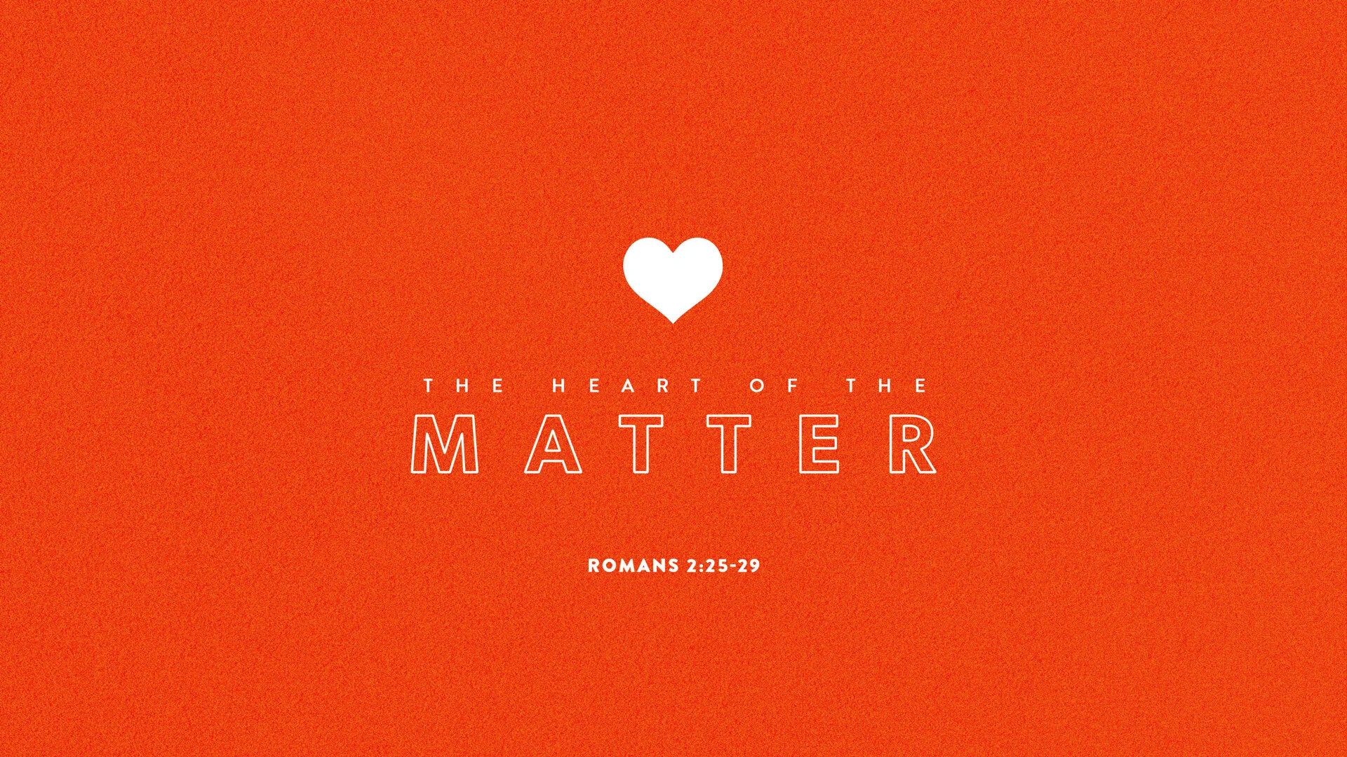 The Heart of the Matter