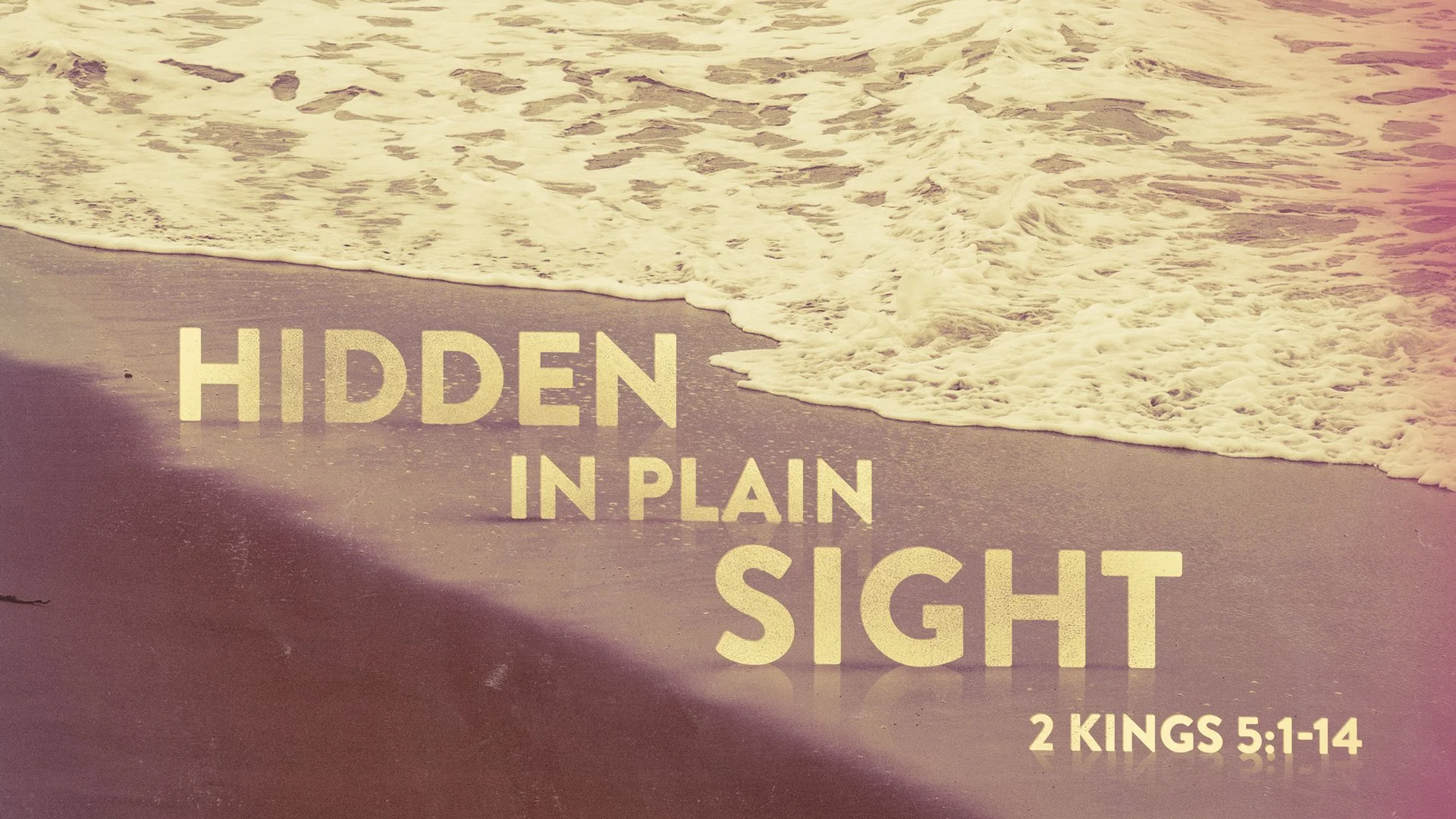 Hidden In Plain Sight