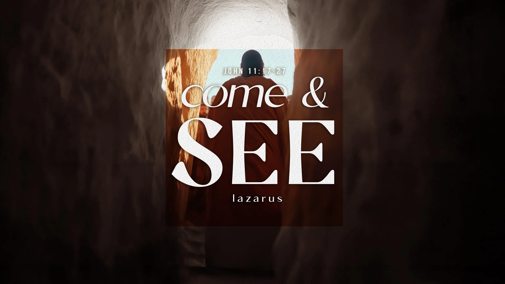 Come &amp; See: Lazarus