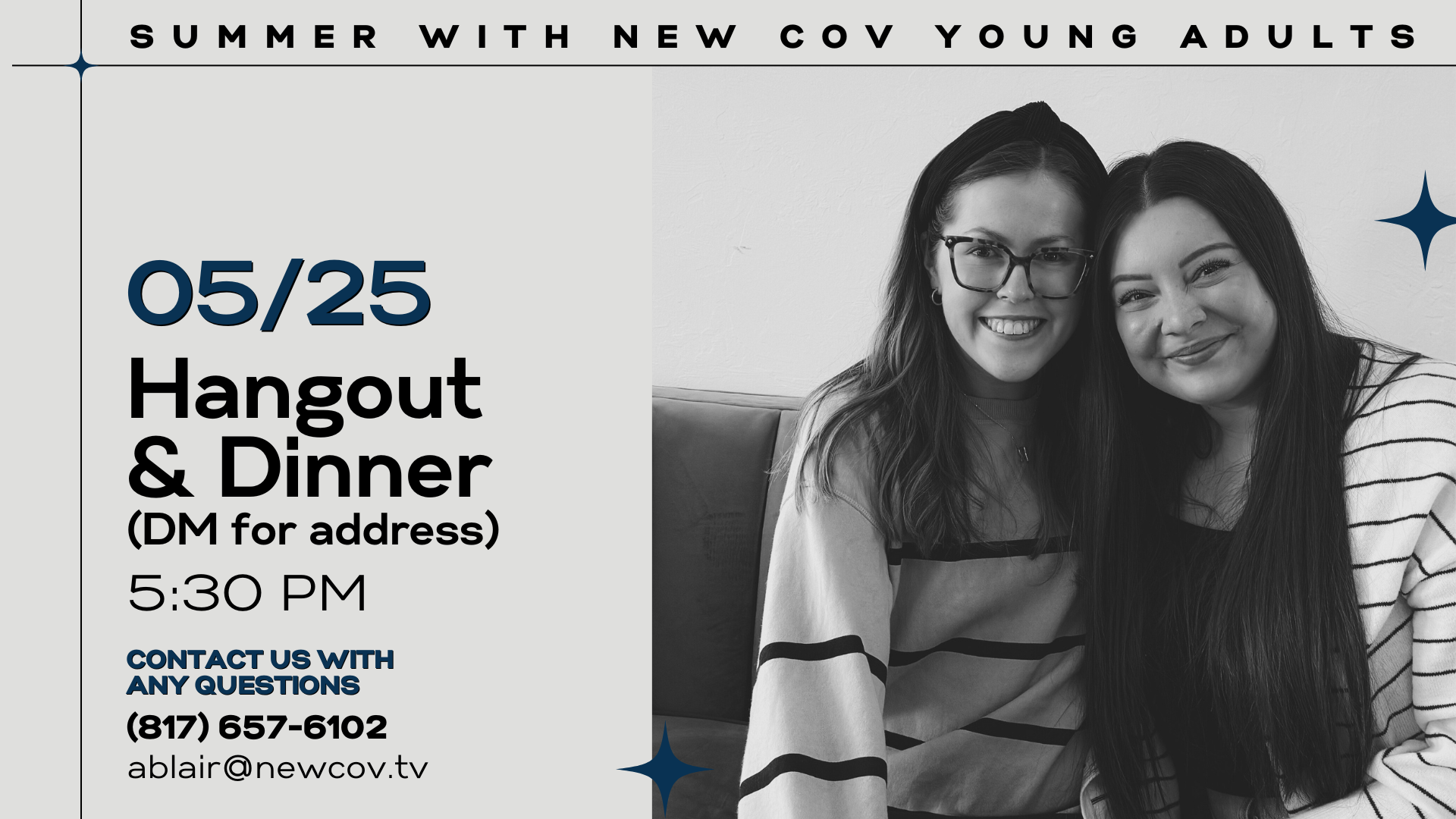 Young Adult Hangout & Dinner