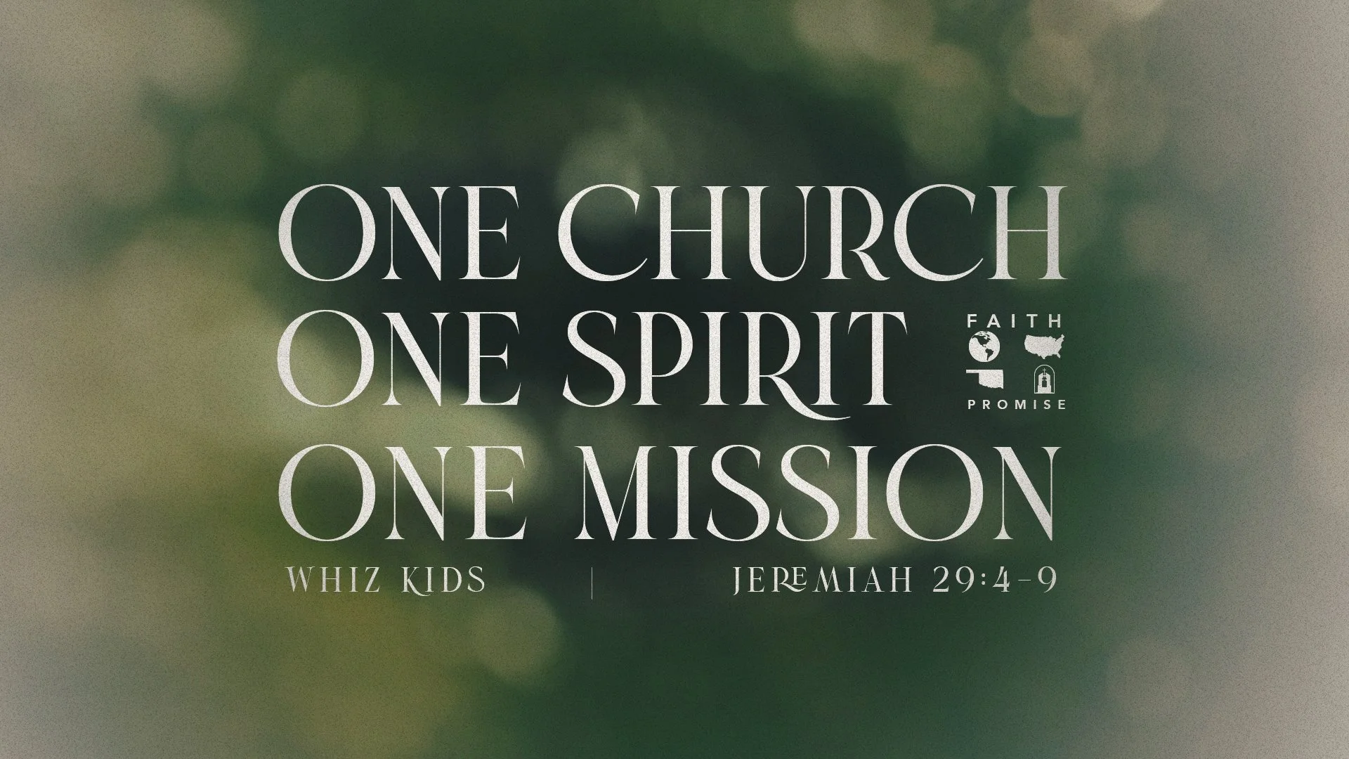 Faith Promise: Whiz Kids