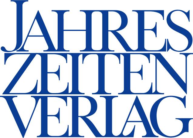 Blue Jahreszeiten Verlag logo, one of the publishers represented by Olympia Media Group.