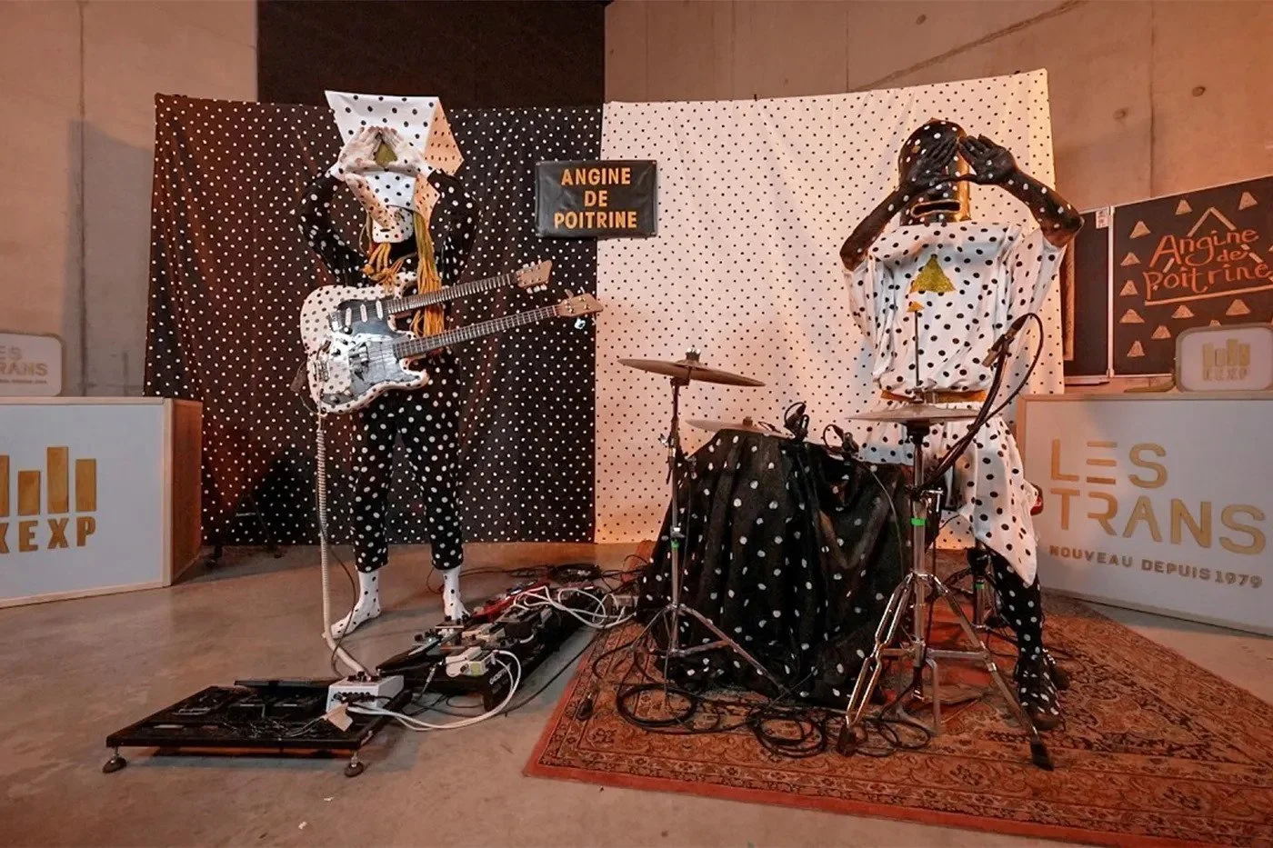 Why is Angine de Poitrine, a masked math rock band, going viral?