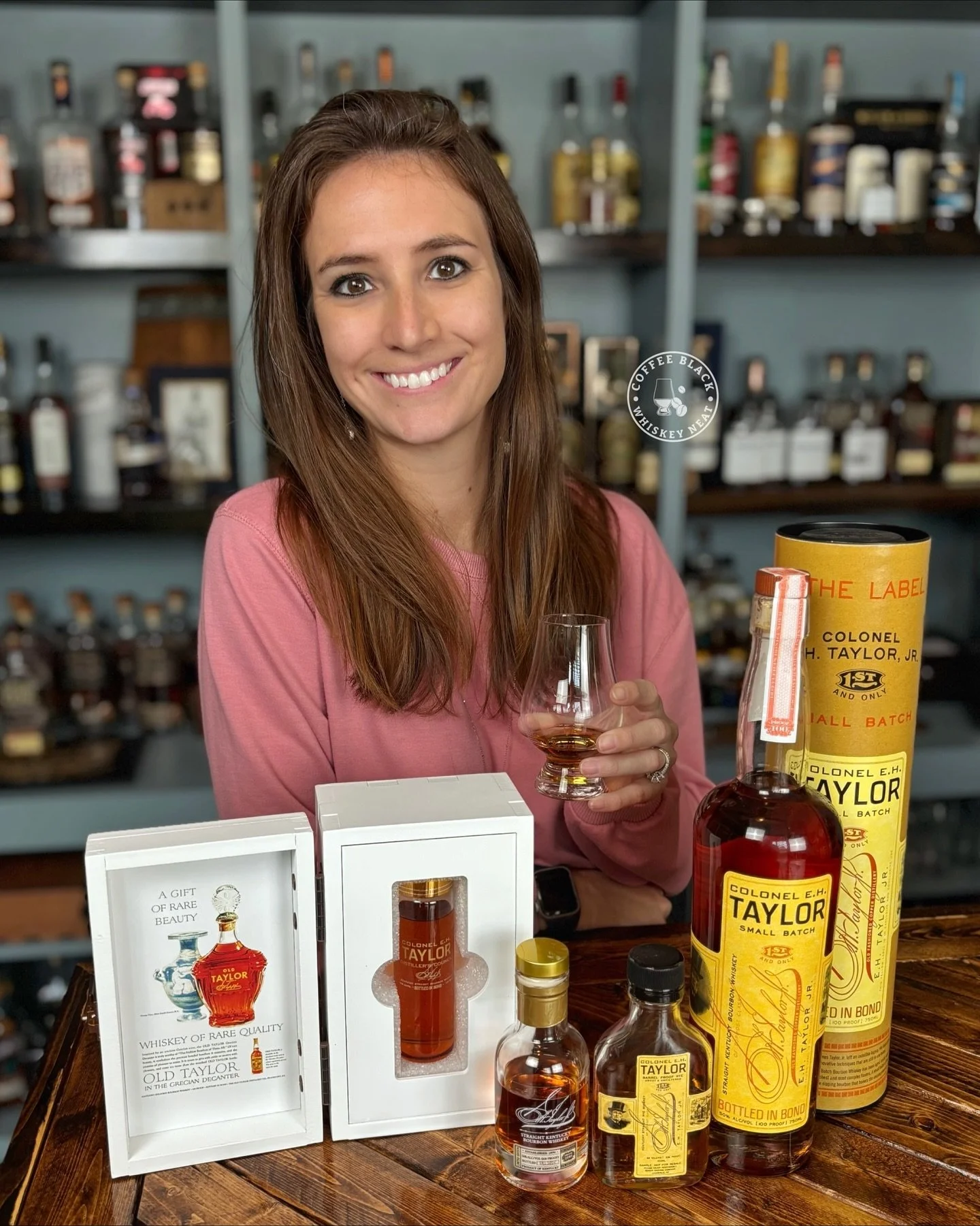 There is nothing better on a cold, rainy day than some good bourbon. So let’s check out the premium addition to the @ehtaylorbourbon lineup. The Distillers’ Council is 100 proof and uses the original Taylor recipe and techniques. Swipe ➡️