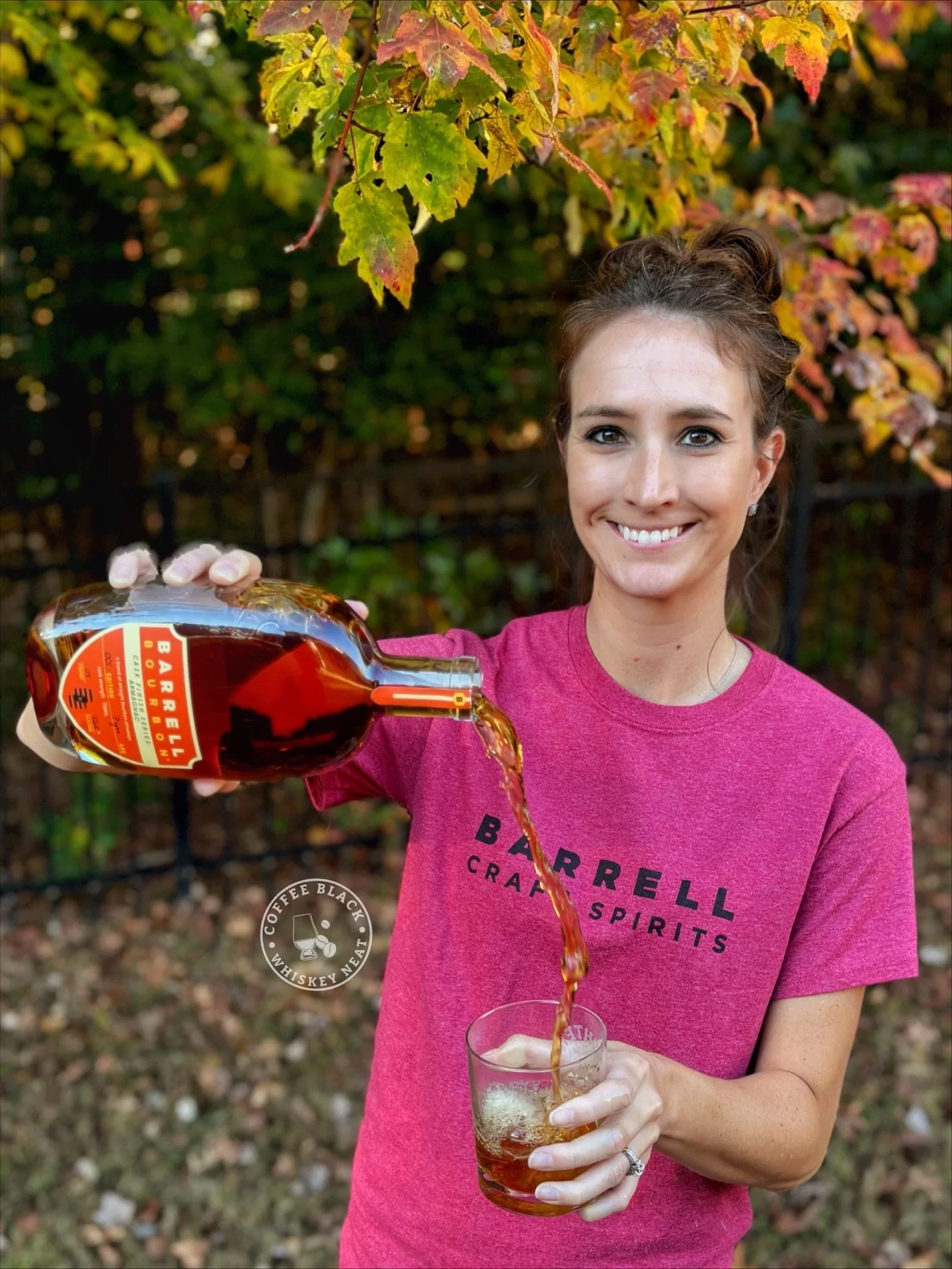 Enjoying this fall weather with the new @barrellbourbon Armanagc finish. This blend consists of 10 yr KY, 7,8,11,&amp;12yr IN, and 9,13,14,&amp;15 yr TN bourbons at 113 proof. The nose brings bright notes of pineapple, lemon meringue, and dried apric