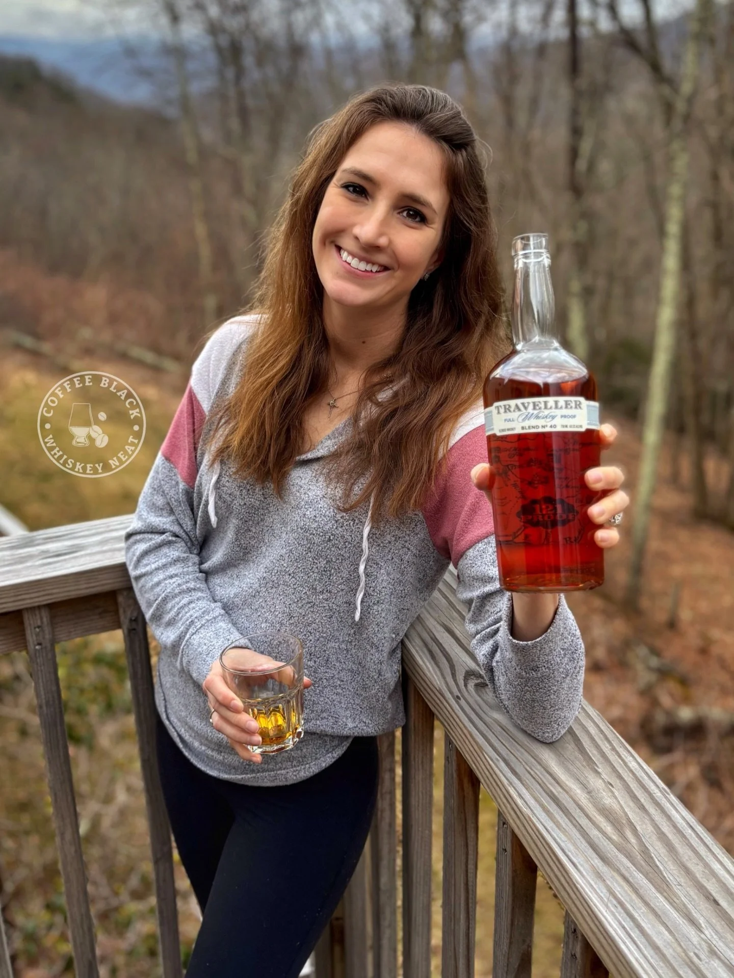 It only felt fitting to bring @travellerwhiskey when traveling to the mountains this week. The new full proof release is 121 proof and brings notes of cream soda, strawberries, and butterscotch. I do appreciate the step up in flavors from the origina