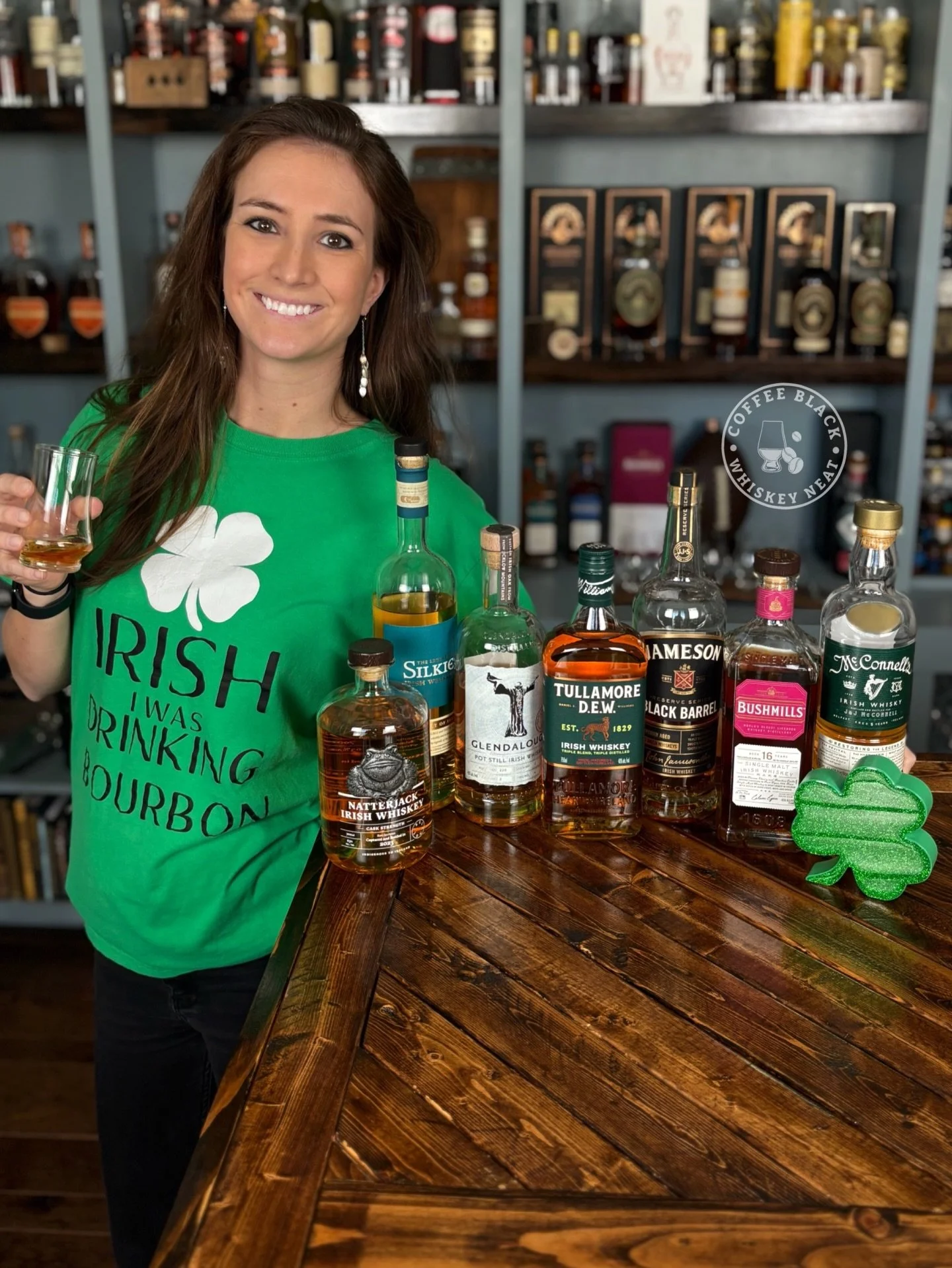Happy St. Patrick&rsquo;s Day! ☘️ What are you pouring today? 
.
.
.
#whiskey #irishwhiskey #stpatricksday #sınglemaltwhiskey #coffeeblackwhiskeyneat