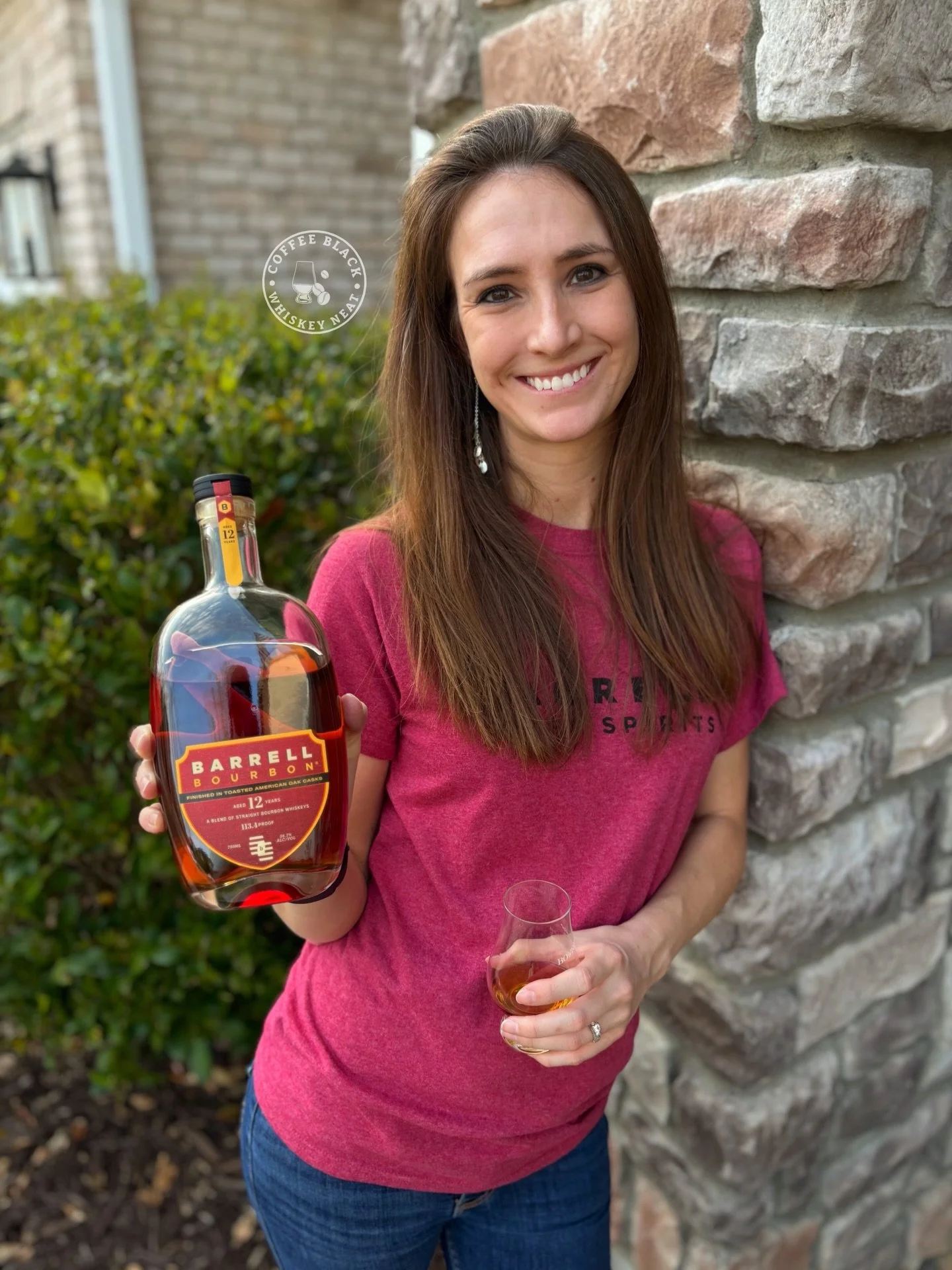 The newest release from @barrellbourbon is a blend of 12 - 15 yr KY, IN, &amp; TN bourbons finished in toasted American oak casks at 113.4 proof. It brings notes of strawberry jam, iced cinnamon rolls, and lavender on the nose followed by peanut brit