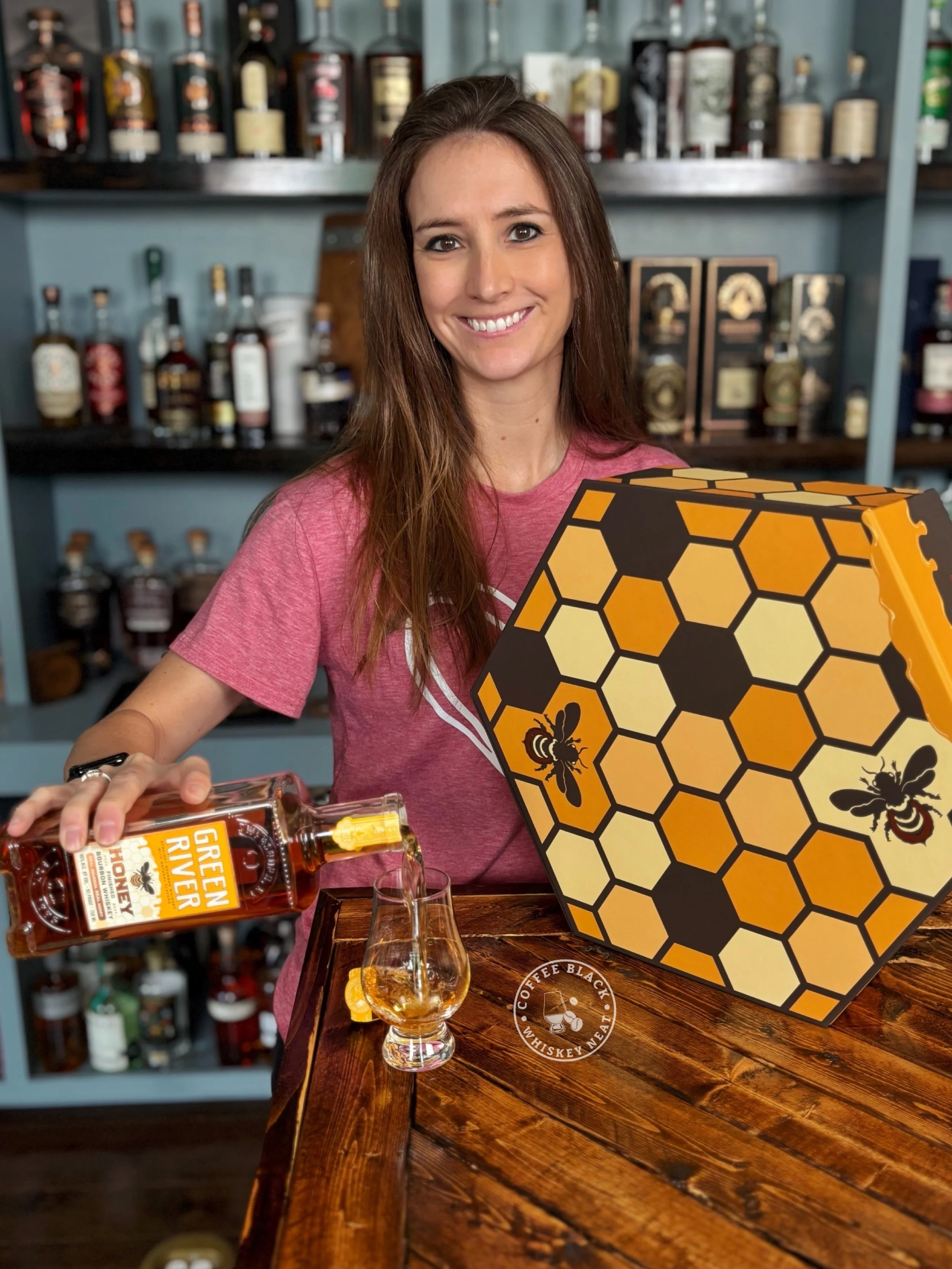 Are you a honey fan? @greenriverdistillingco honey is perfect for this warmer weather with doughy biscuits and honey notes! 
.
.
.
#whiskey #bourbon #honey #sundayfunday #coffeeblackwhiskeyneat