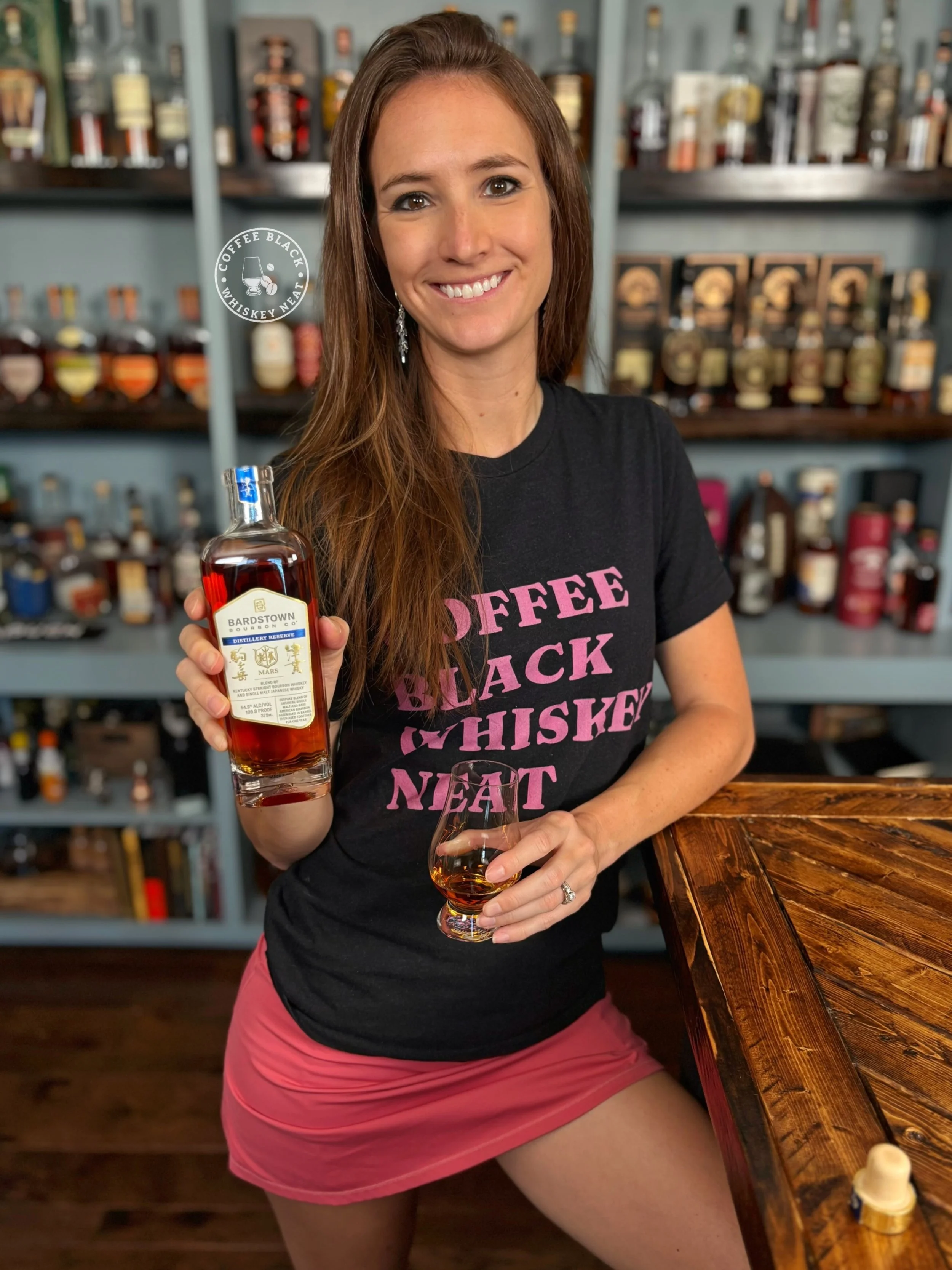 @bardstownbourbonco Mars collab is a blend of 10 and 16 yr KY bourbon and 5 yr Japanese single malt whisky that aged together for 1 year. At 109.8 proof, this one brings notes of orange creamsicle and anise on the nose followed by key lime, guava, an