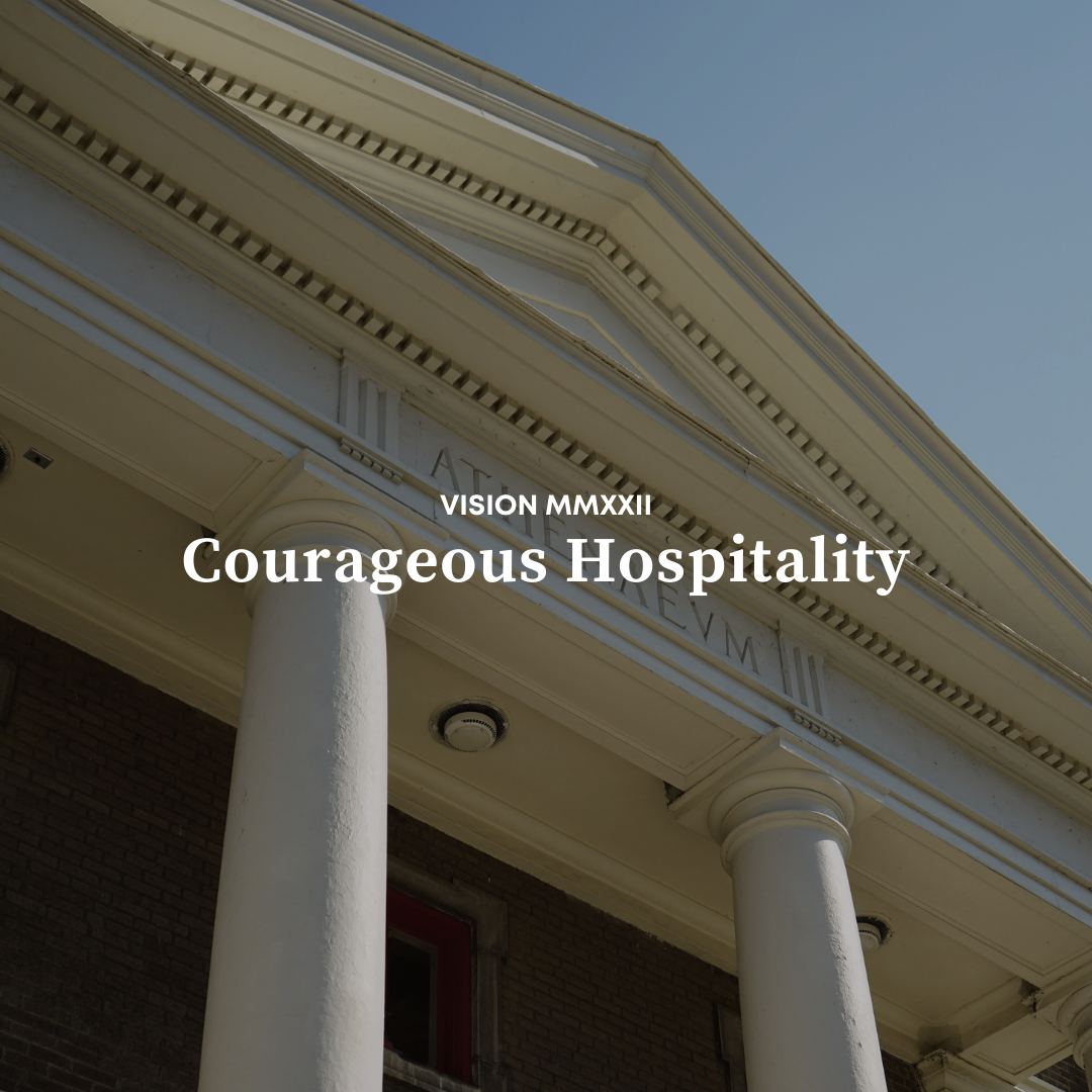 Courageous Hospitality – Becoming a Hospitable People