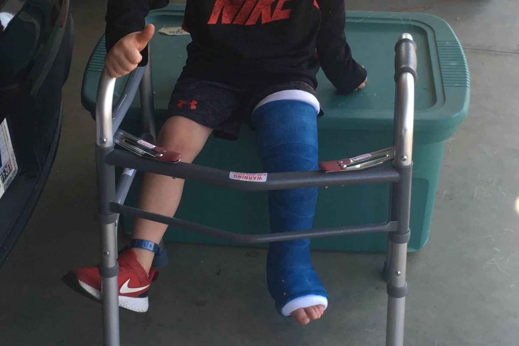 Broken?! - A guide to surviving your (little) kid’s broken leg