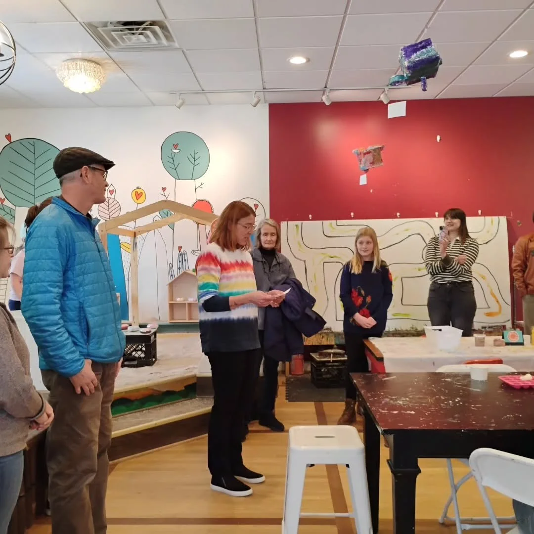 Congrats to @theartfactorynrv on today's ribbon cutting! What a fantastic space that encourages so much creativity, so needed in our community especially during snow days like today