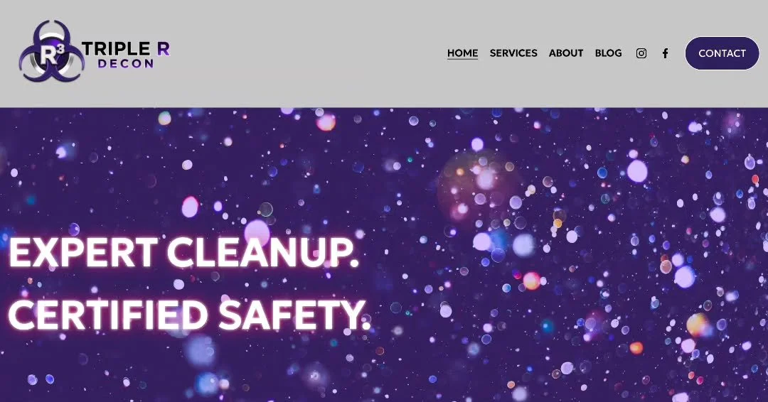 Did someone say cleanup? Let @triple_r_decon do the dirty work! 

Launched this site a few weeks back. It was a pleasure to work with existing client @10elevennwc to create a web presence for their brand new business!

#smallbusinesswebsite 
#webdesi