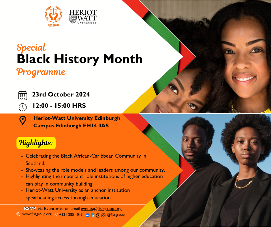 Special Black History Month Programme to Celebrate the Black African ...