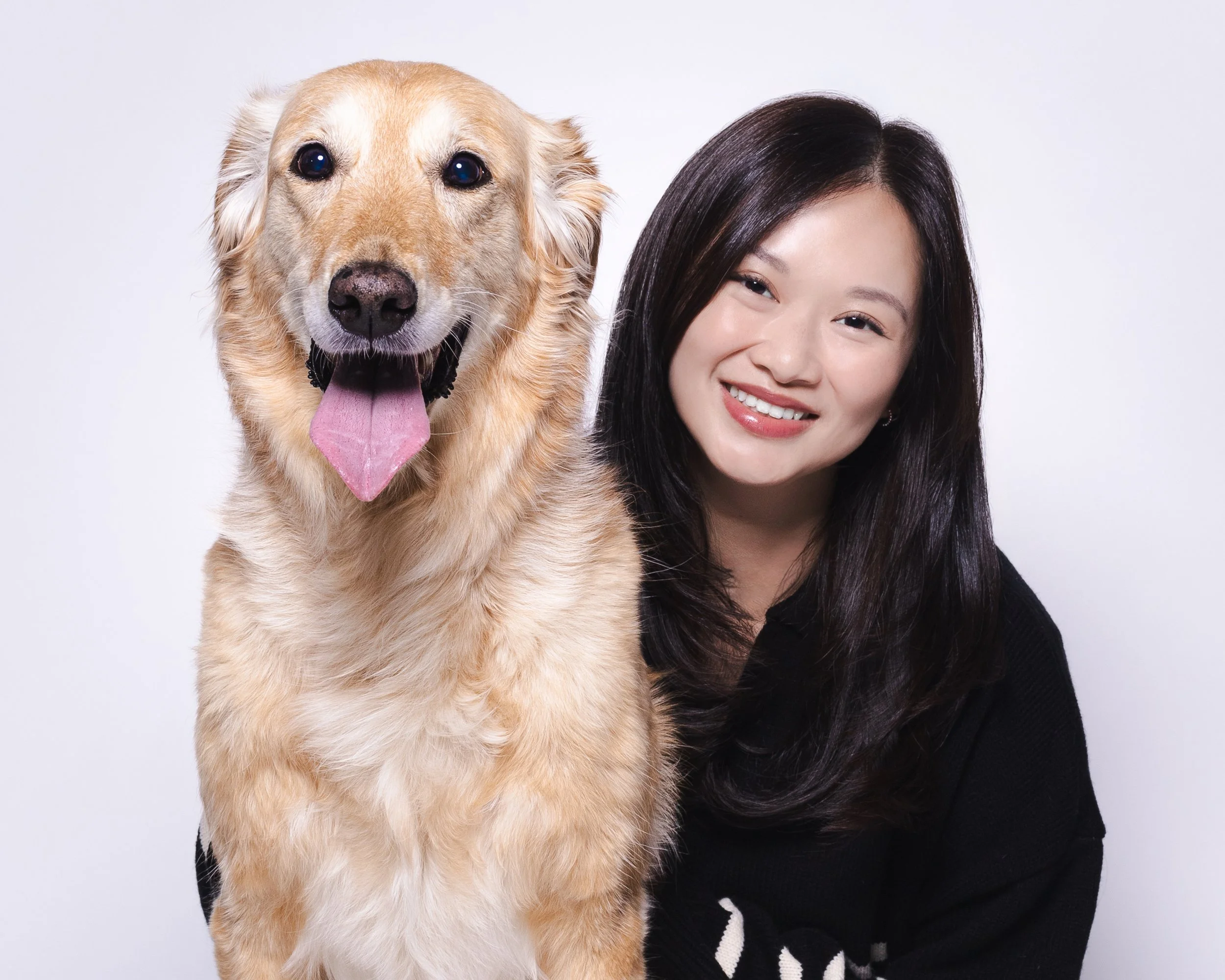 Profile photo of Venus and her dog, Kiko.