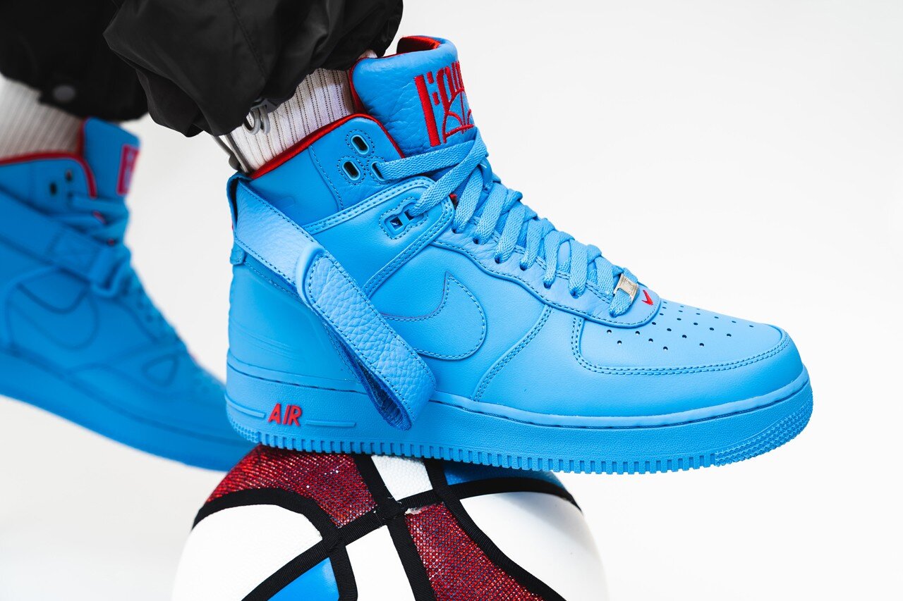 Just Don x Nike Air Force 1 Hi "Chicago" Photo Editorial
