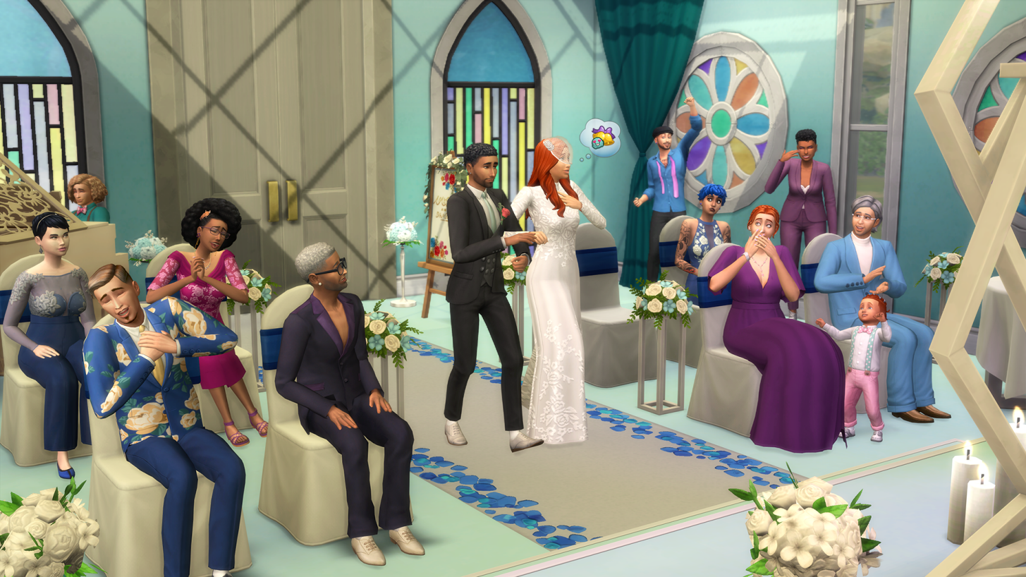 Find Marital Bliss In The Sims 4 With "My Wedding Stories" Game Pack