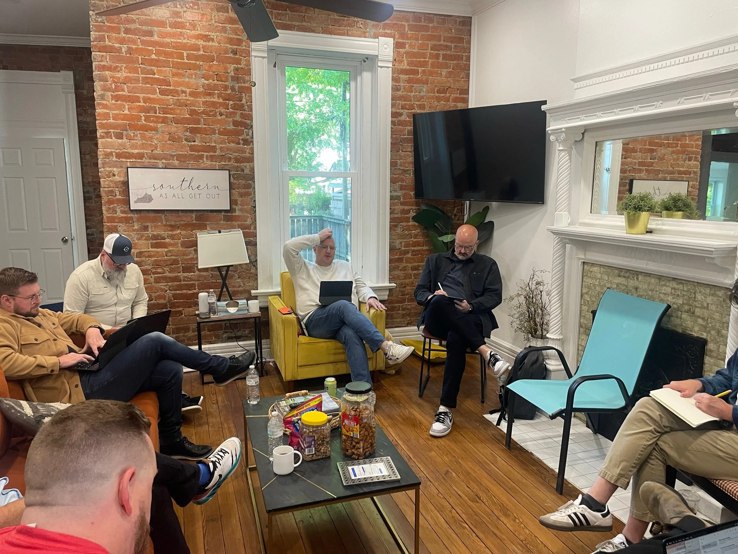 It was a great start to our &ldquo;Raising, Leading, and Being Healthy Elders&rdquo; cohort last week. 

Eight pastors from across the country gathered for meaningful time around the table&mdash;sharing incredible food, building friendships, and grow