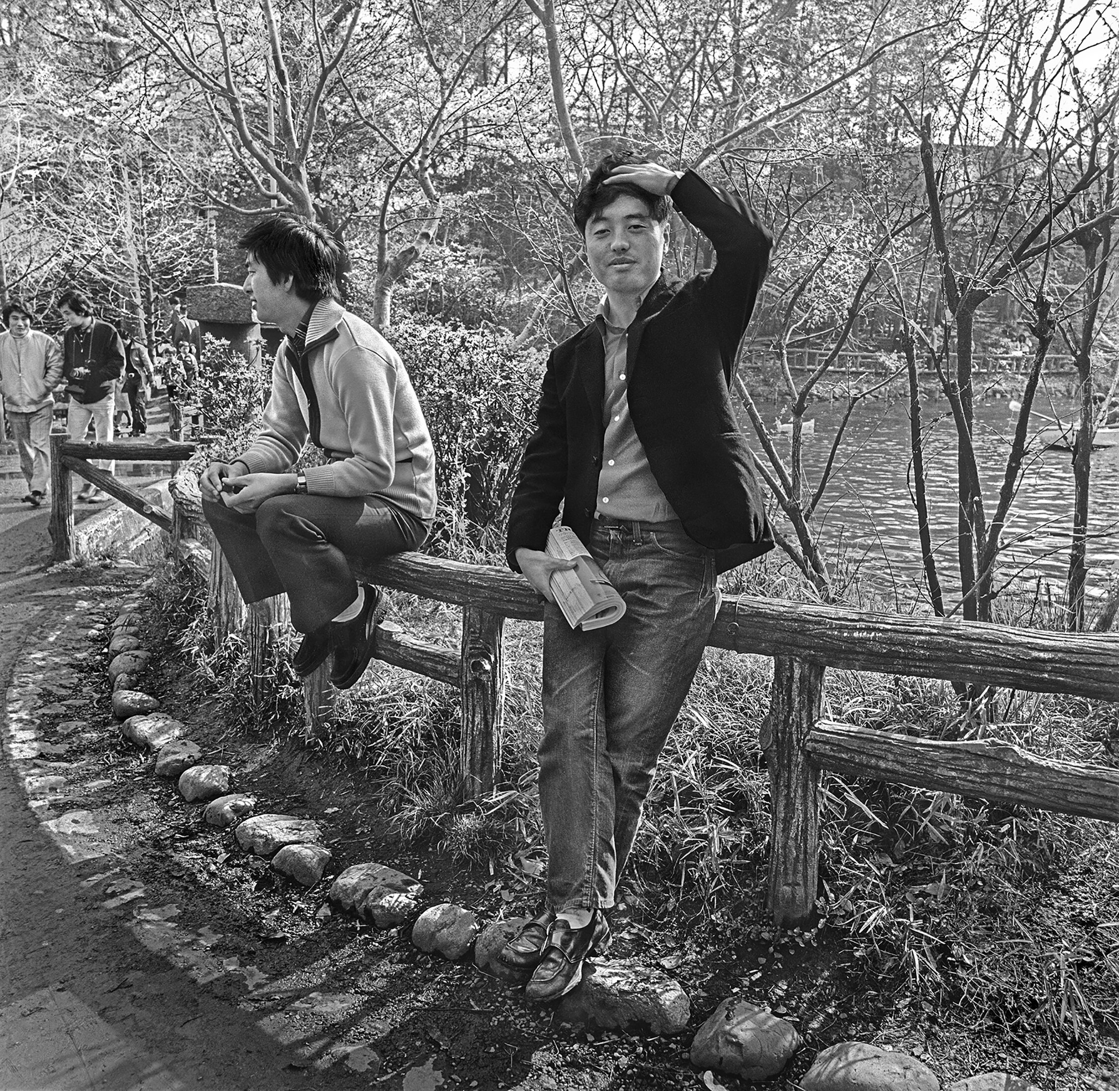 Celebrant, Ueno Park, Tokyo, April, 1976