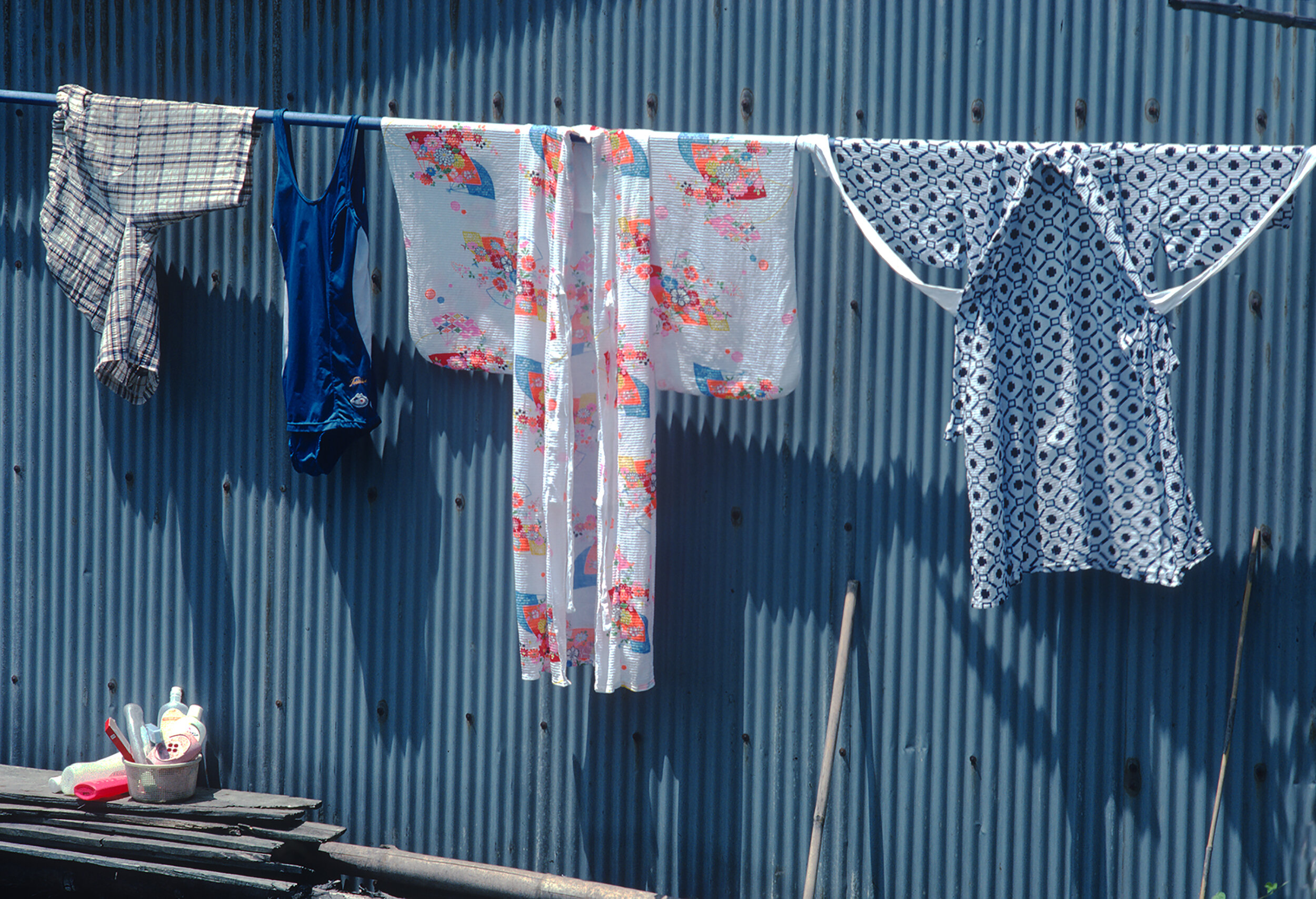 Seaside laundry, Noto, July 1977.