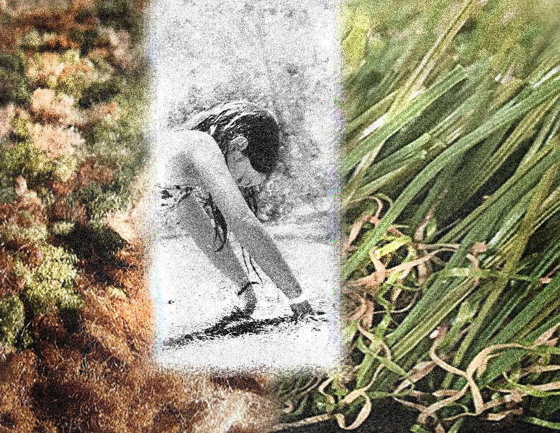 "… like a whole other world lived in the space between the sod and the solid ground. "