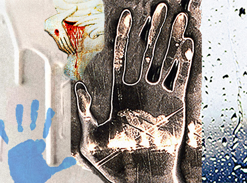 "... a tiny crack had formed, as small as Jill’s little finger, as skinny as a strand of hair."
