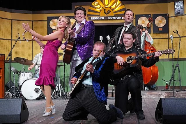 Jarrett Bloom as 'Elvis Presley' in "Million Dollar Quartet" at the Priscilla Beach Theatre (2026)