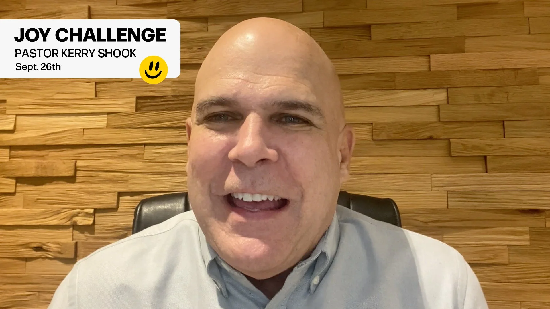 Joy Challenge Video Devotional - Day 6: Pastor Kerry Shook