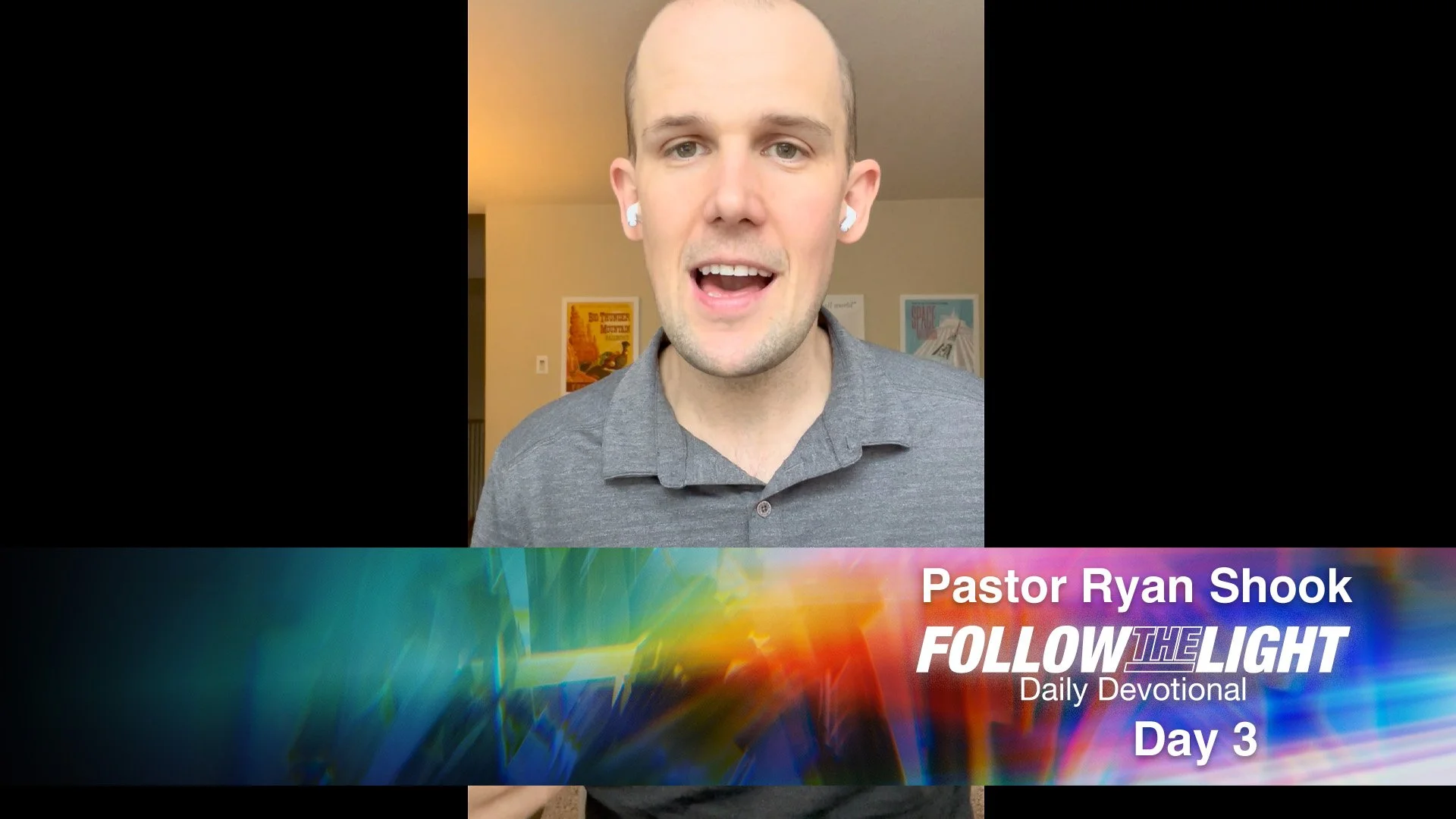 Follow the Light: Day 3- Coming Out of the Dark