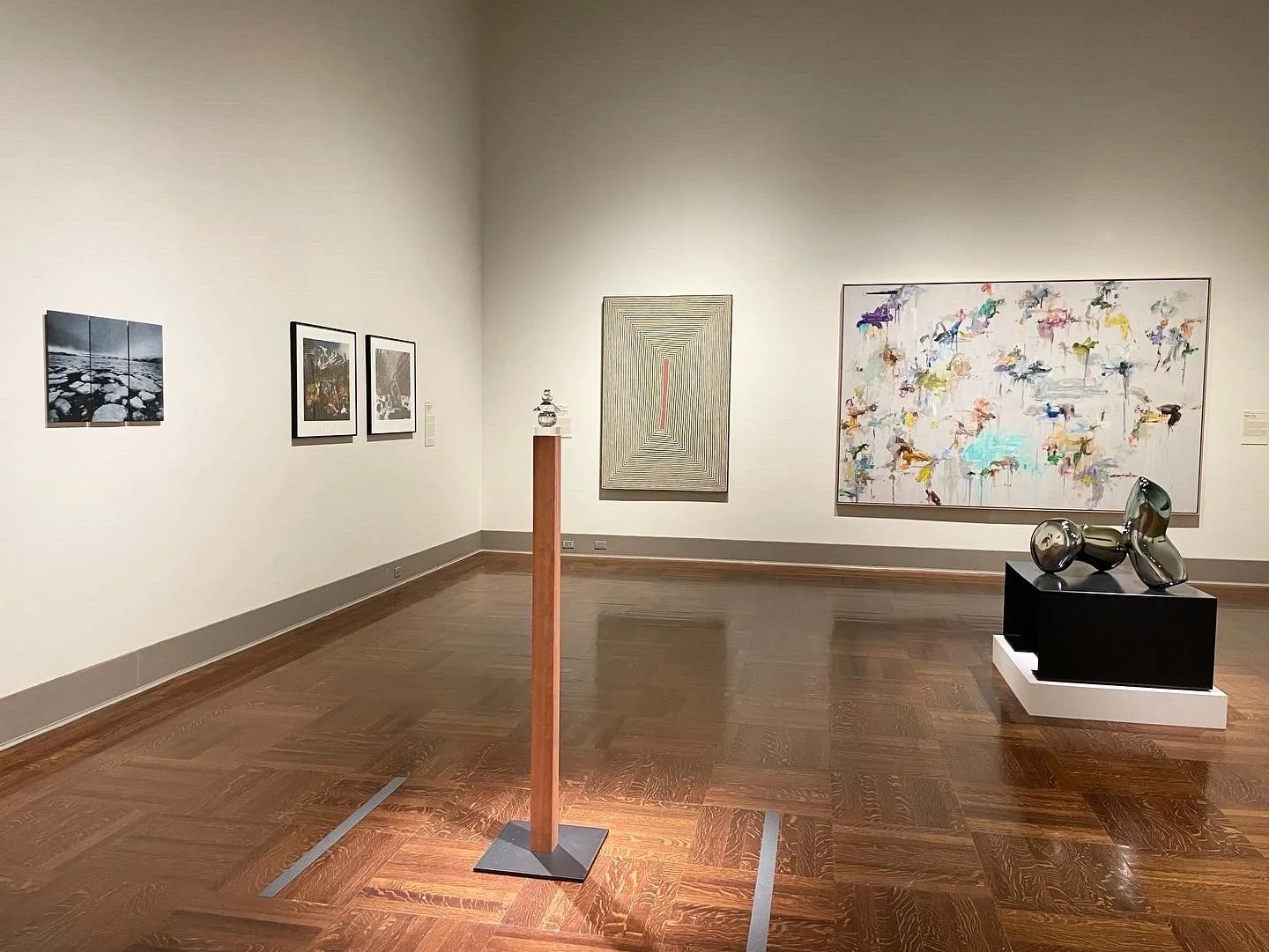 Gallery 4: April Surgent, Wendy Red Star, Hiroshi Sugimoto, Mick Namarari Tjapaltjarri, Kikuo Saito, and Nadège Desgenétez