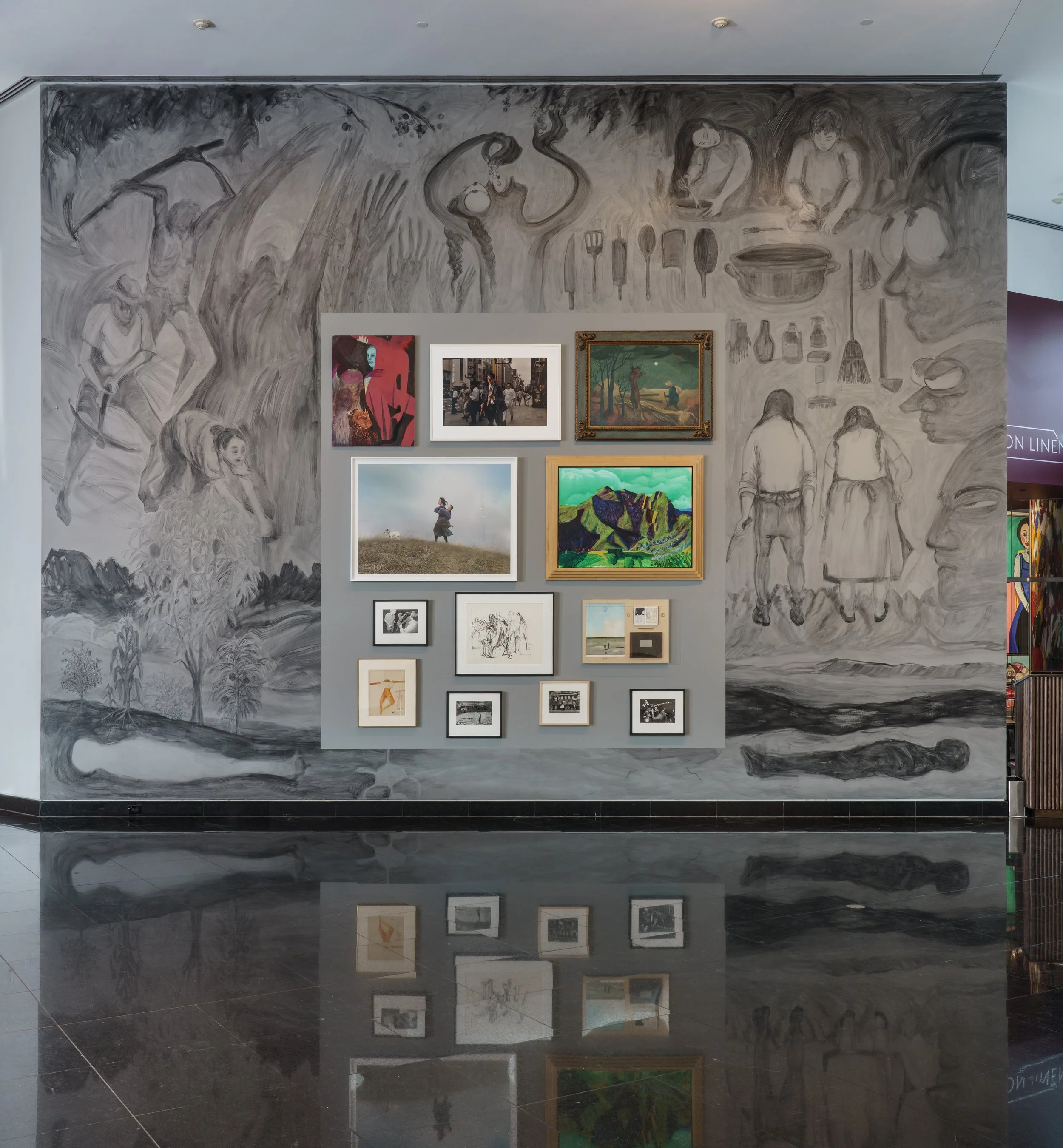 Rotation 2: Naudline Pierre, Phillip-Lorca DiCorcia, William Gropper, Julie Blackon, David Hockney, Garry Winogrand, Michael Mazur, Saul Steinberg, Andy Warhol, Garry Winogrand, Aaron Siskind, and Garry Winogrand