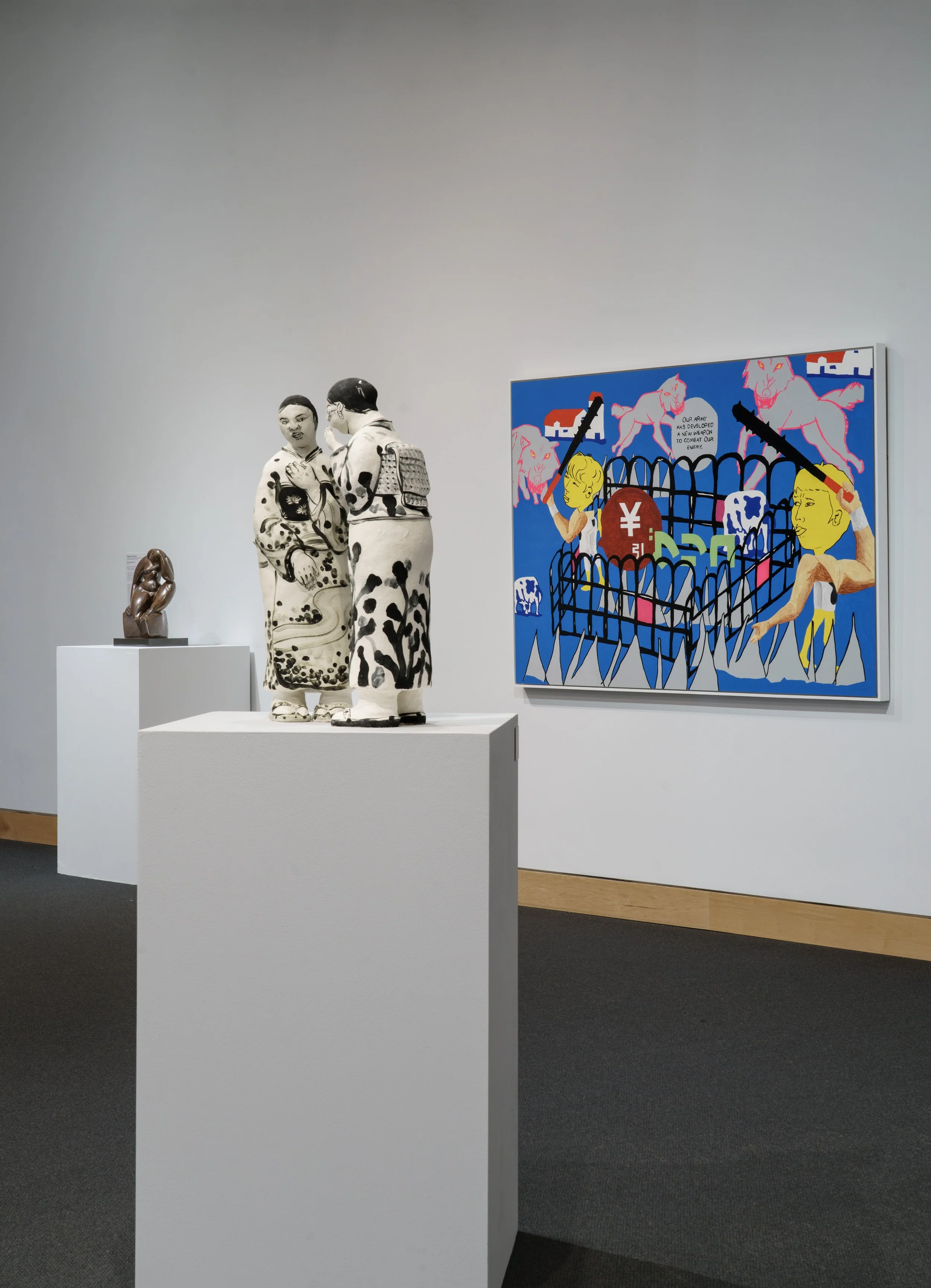 Alexander Archipenko, Akio Takamori, and Sumire Skye Taniai