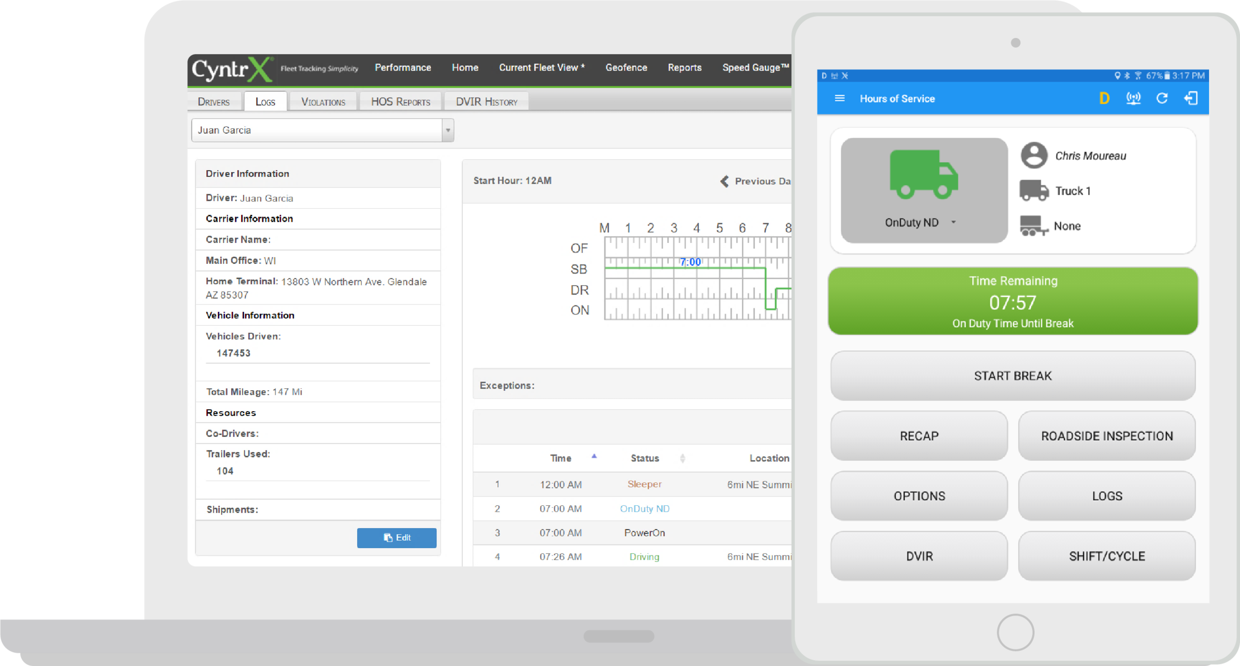 ELD Pro — CyntrX from Radius Telematics