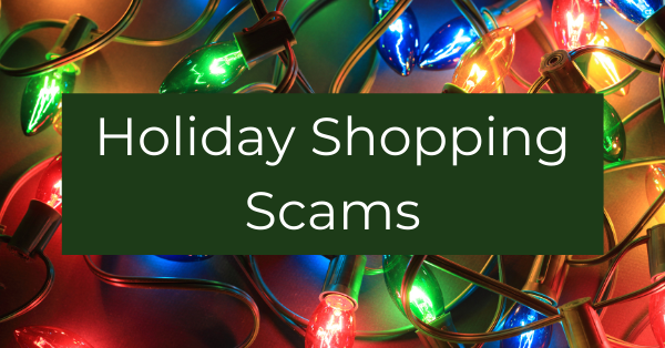 December 2020 Scam Alert