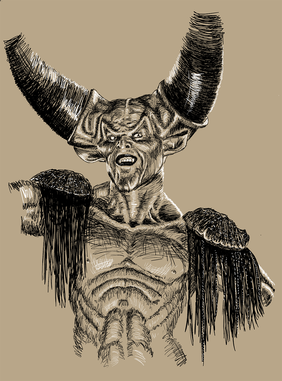 Tim Curry as The Lord of Darkness