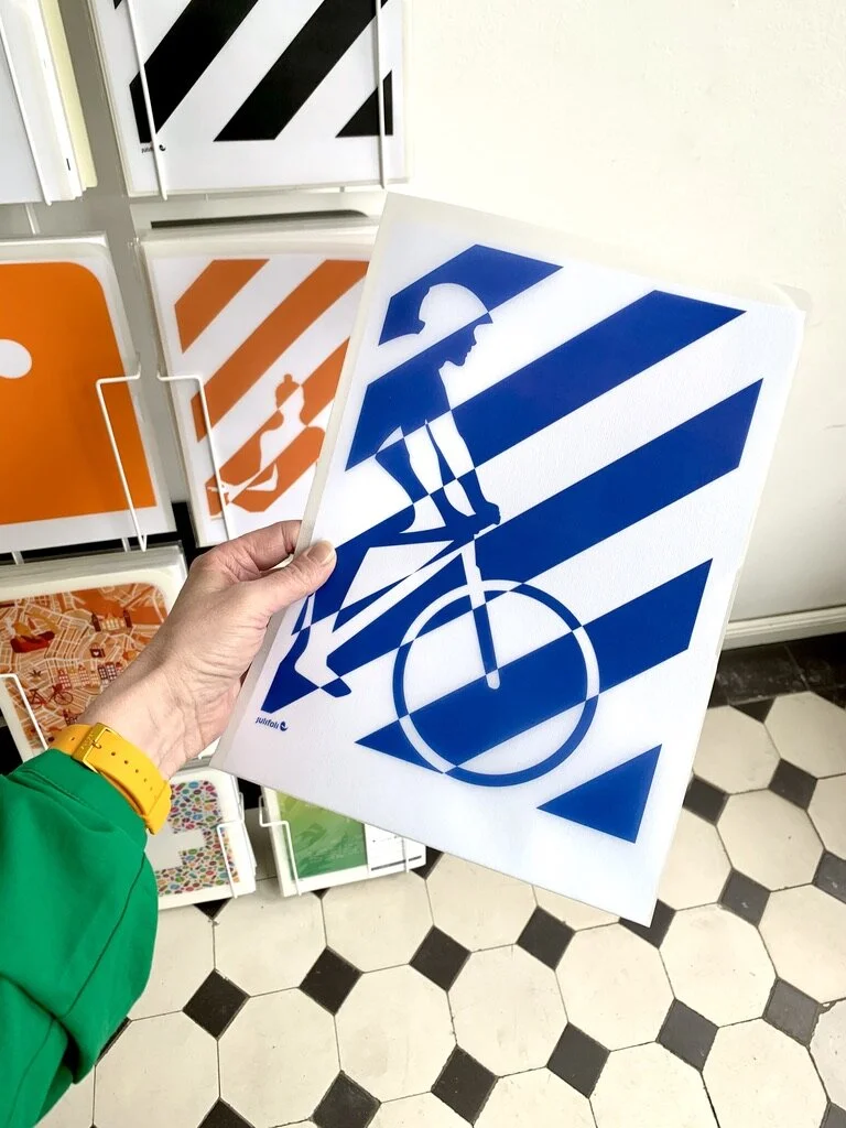JuliFoli Designhuelle, RadfahrerIn
