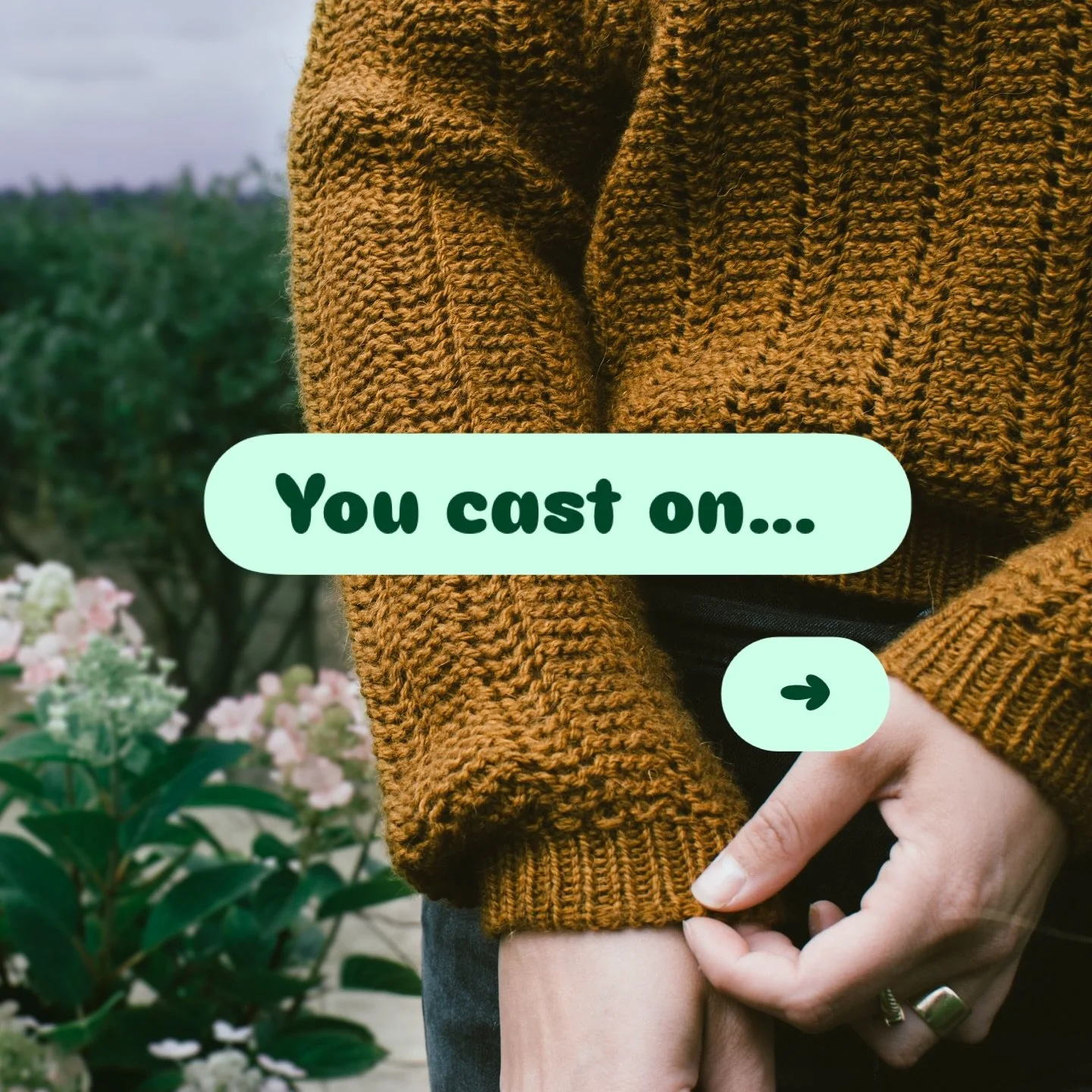 Now, instead of the disappointment of yet another sweater that just doesn’t fit, imagine slipping on your next sweater, and it hugs your shoulders ✨just right. The fabric drapes in just how ✨you like it. The sleeves are tailored to your ✨exact