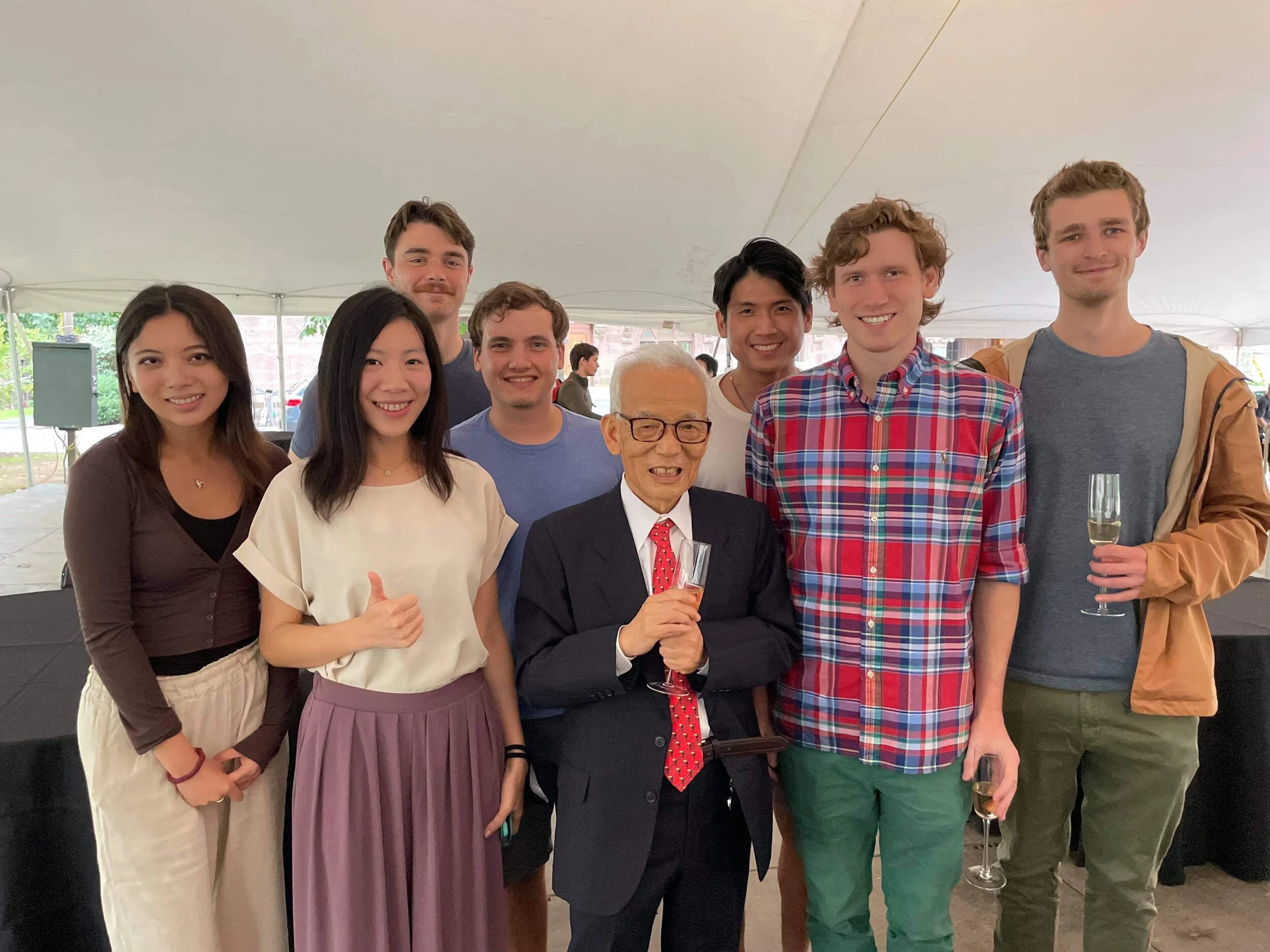 Suki and the AOS students!