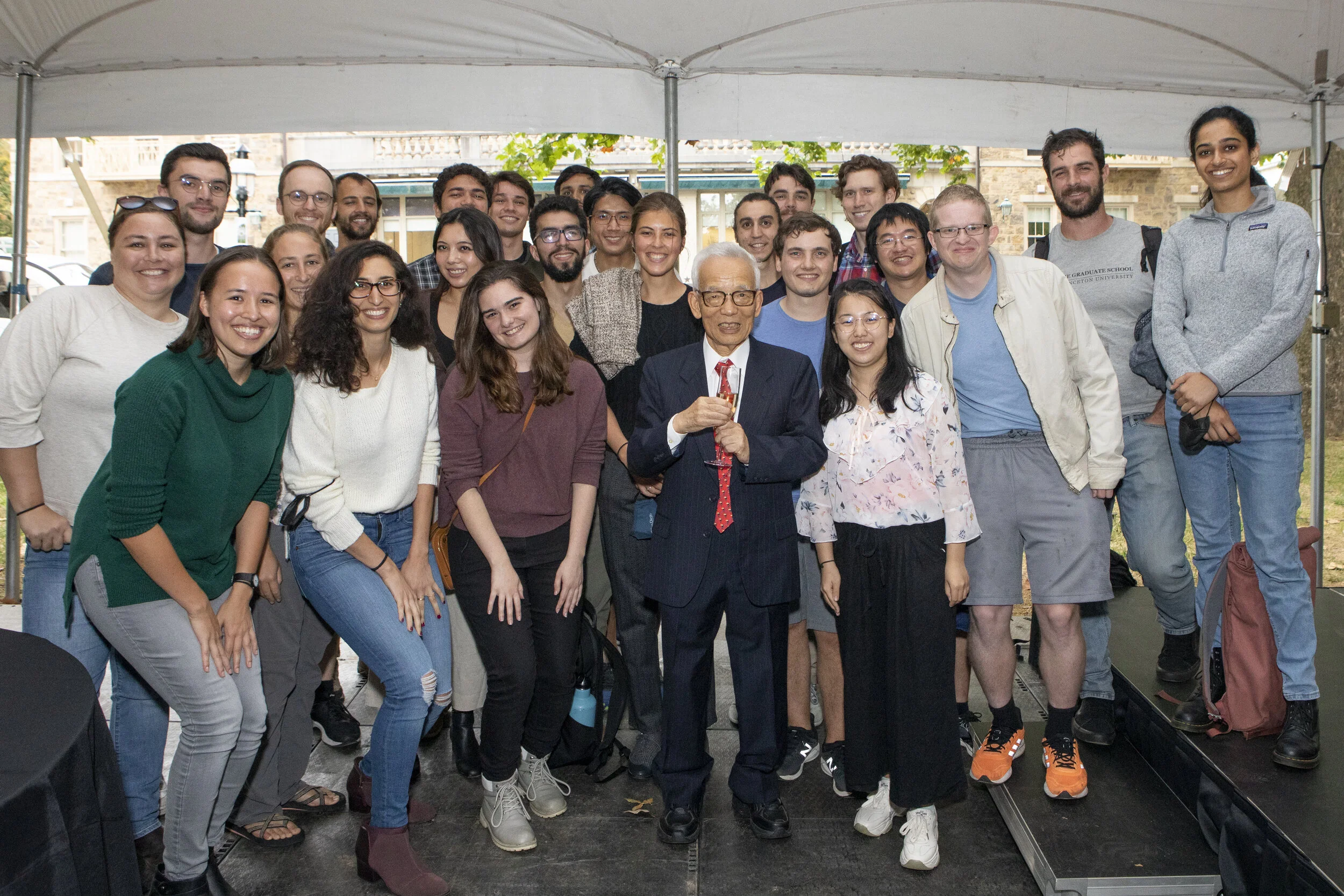 Suki and the AOS students!