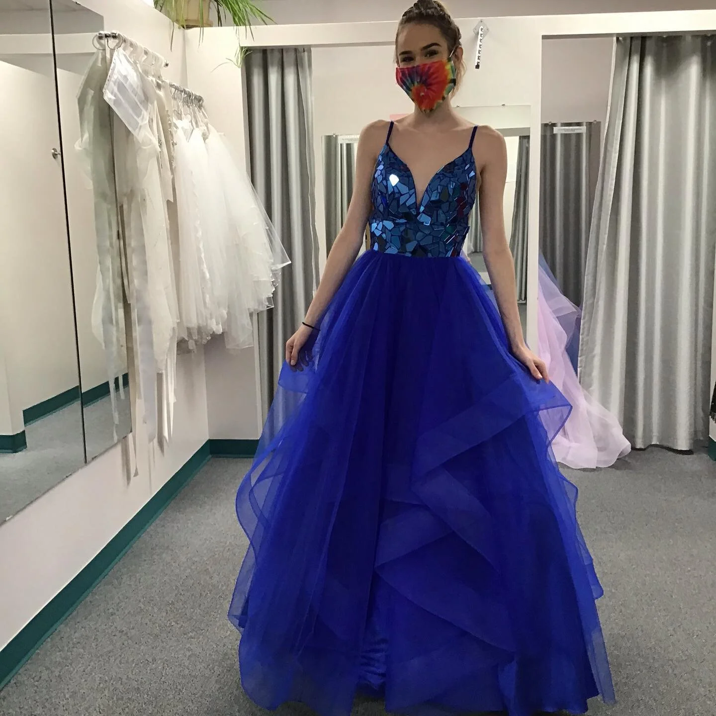 Thank you to StJoes grads for showing our beautiful gowns#graduation#prom