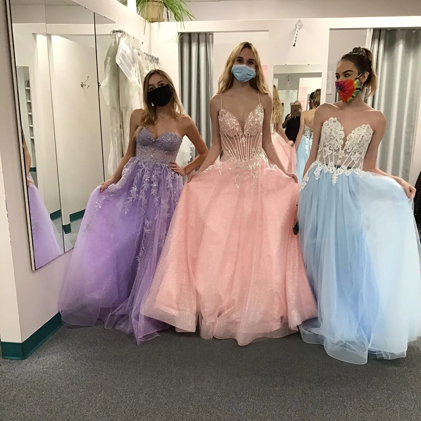 Grad shopping can still be fun, masks and all, our St Joe&rsquo;s graduates had a lot of fun and so did we, thanks girls