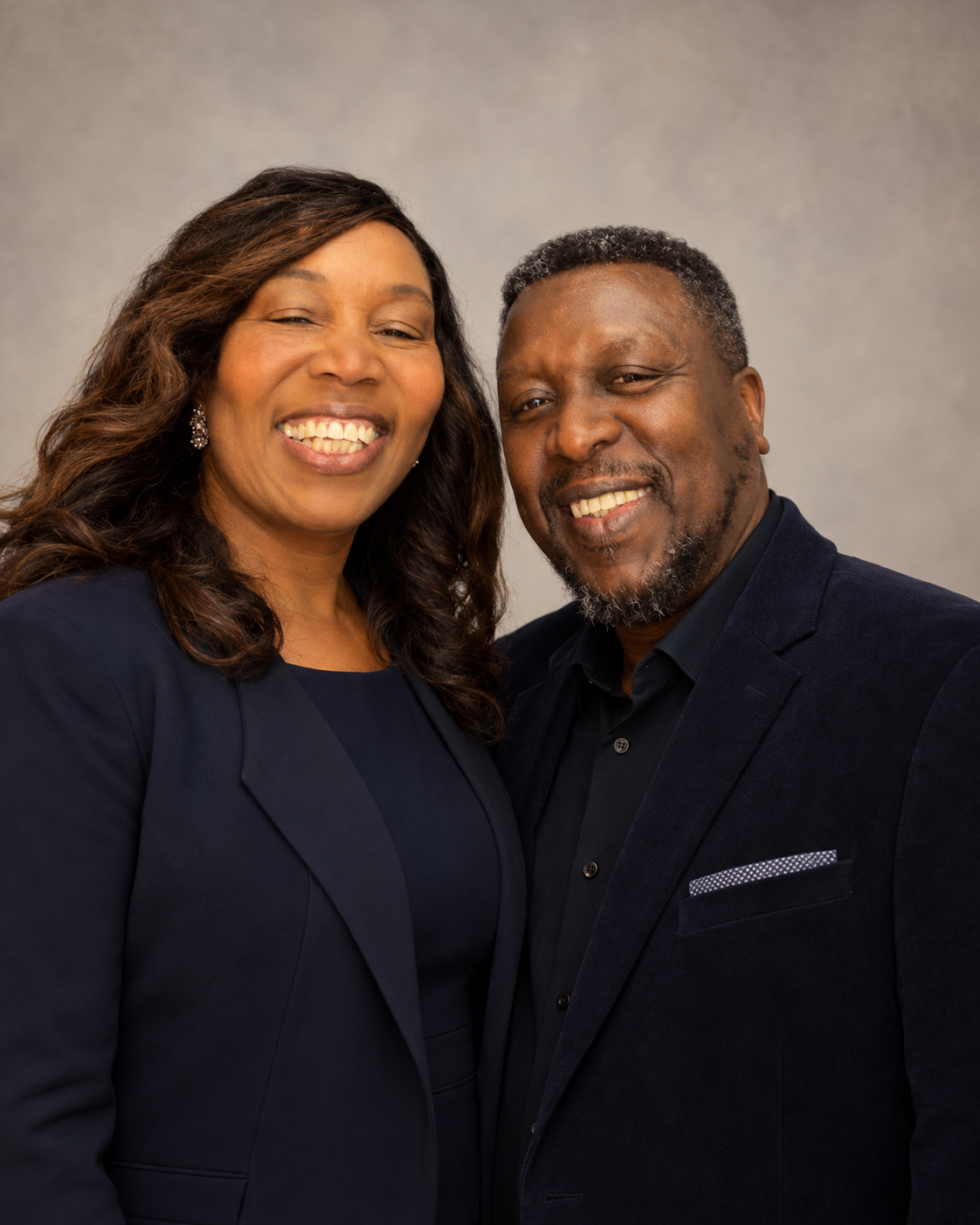 Apostle Sceon and Pastor Fitzroy, leaders of ACTS Community Worship Center