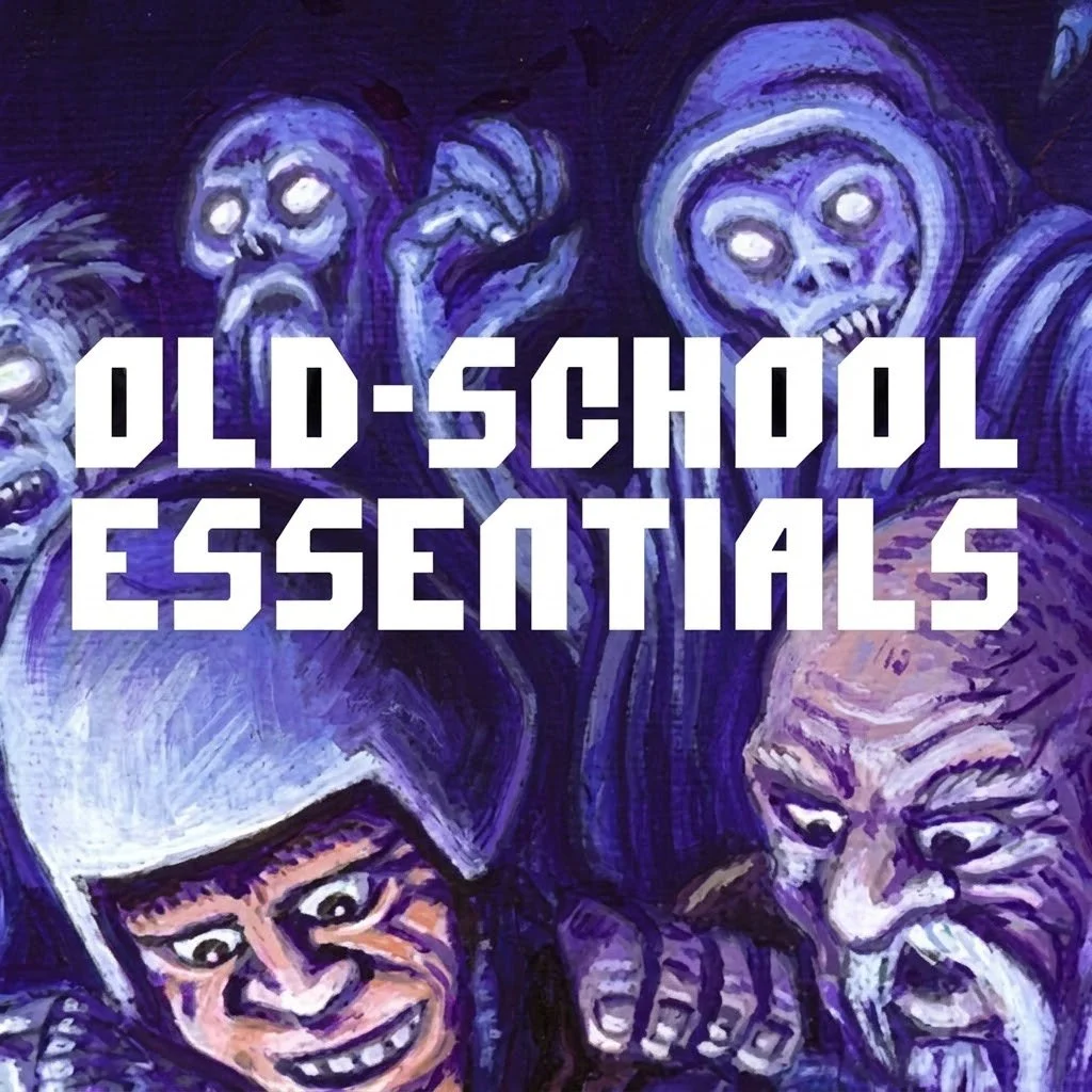 “Curse of the Maggot God” is a Standard One-Shot in the Old School Essentials, led by Mark.