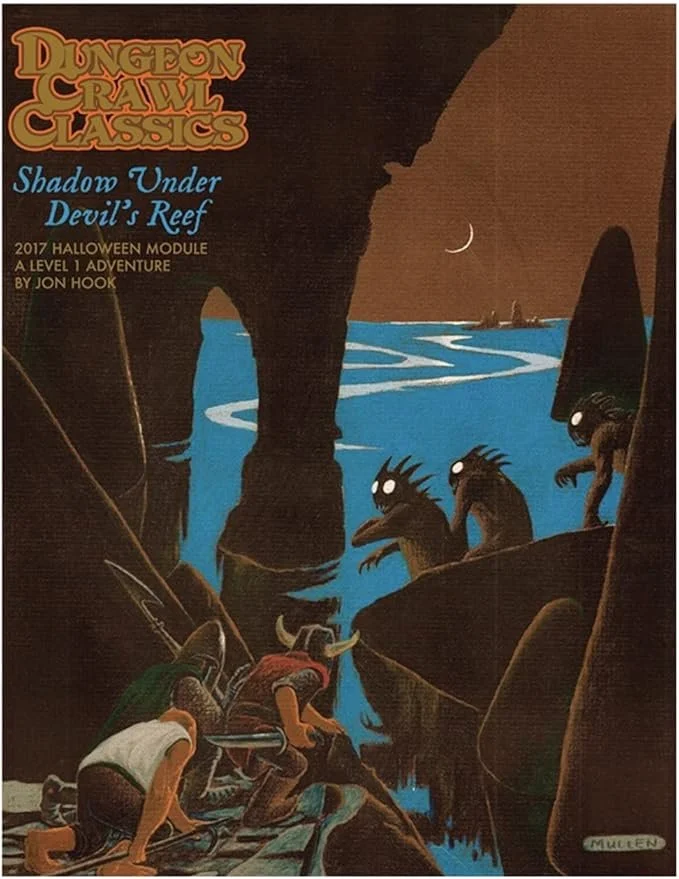 “DCC - Shadows Under Devils Reef” is a Standard One-Shot in the Dungeon Crawl Classics, led by Brucifer.