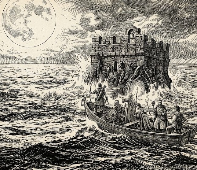 “Tower of the Black Pearl” is a Standard One-Shot in the Dungeon Crawl Classics system, led by Brucifer