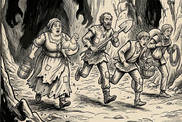 The Forsaken Vault of the Crimson Oracle is a Standard One-Shot in the Dungeon Crawl Classics system, led by Bruce Rusk